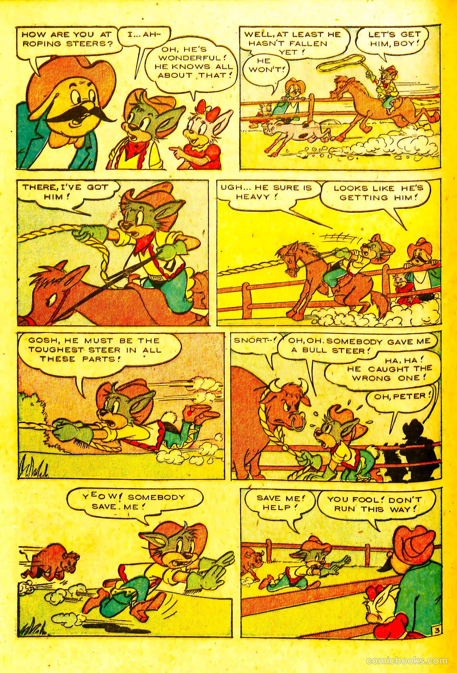 Peter Rabbit's Easter Parade #1 (1952) — page 27 of 67