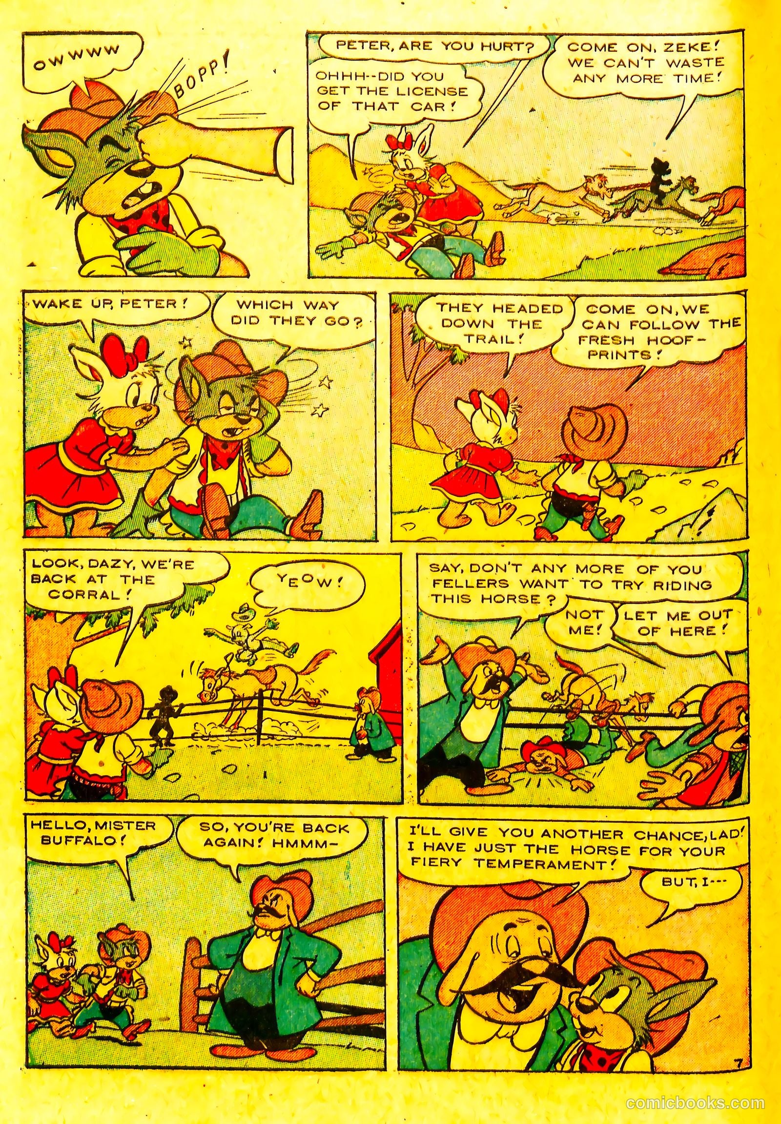 Peter Rabbit's Easter Parade #1 (1952) — page 31 of 67