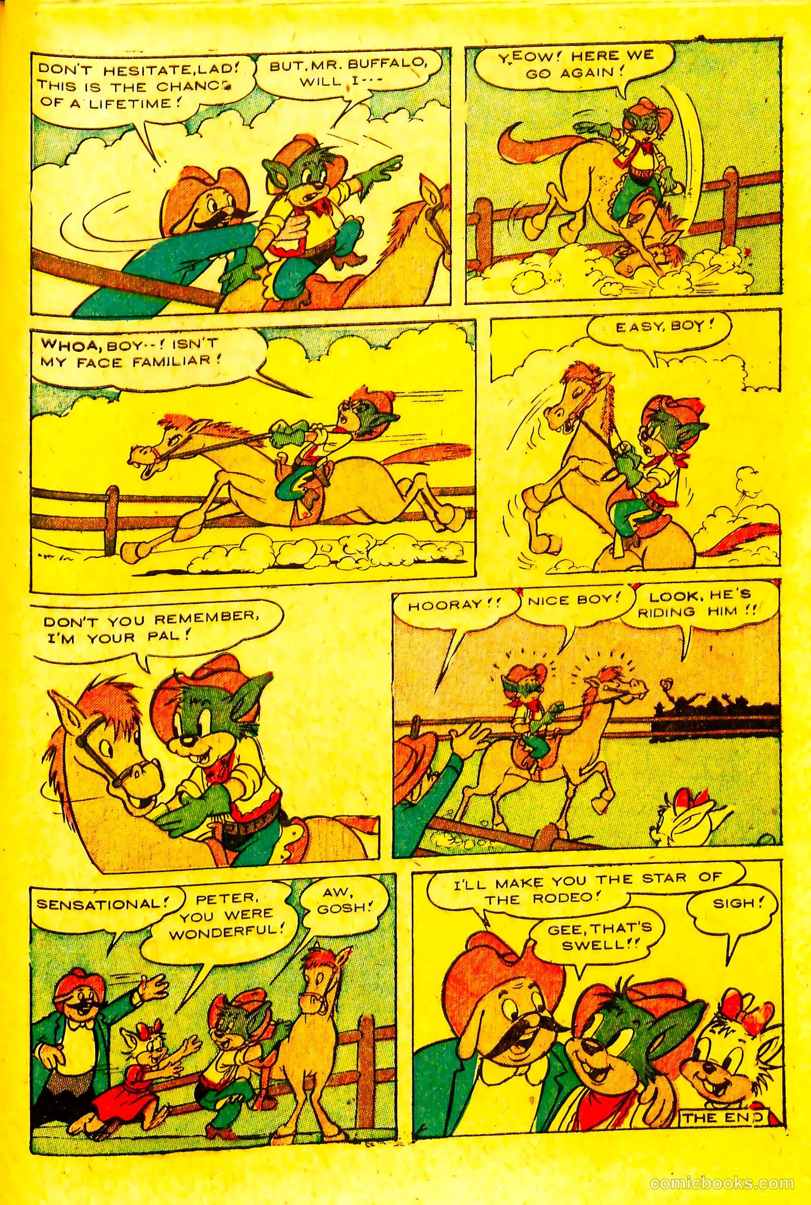 Peter Rabbit's Easter Parade #1 (1952) — page 32 of 67