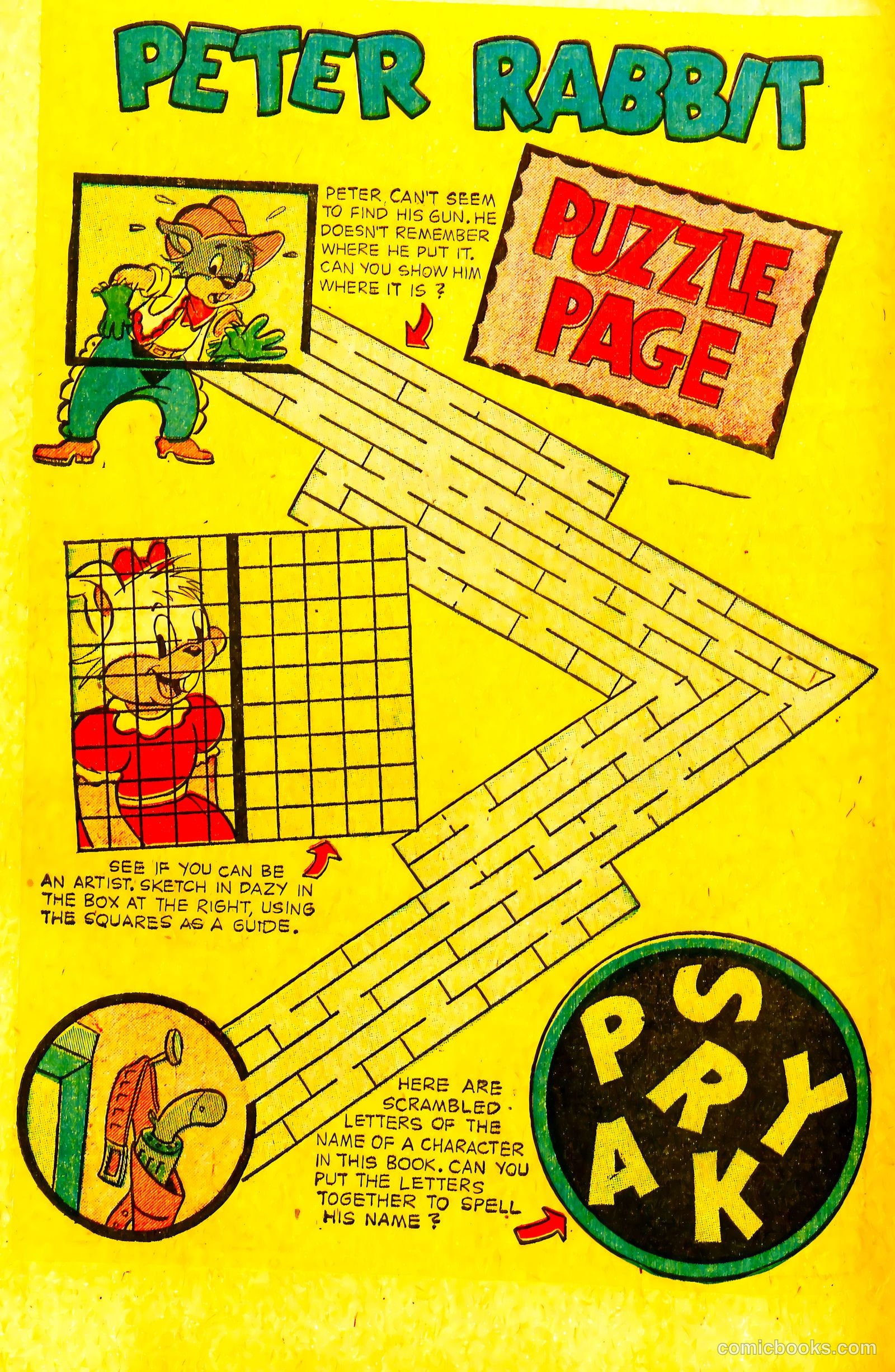 Peter Rabbit's Easter Parade #1 (1952) — page 33 of 67