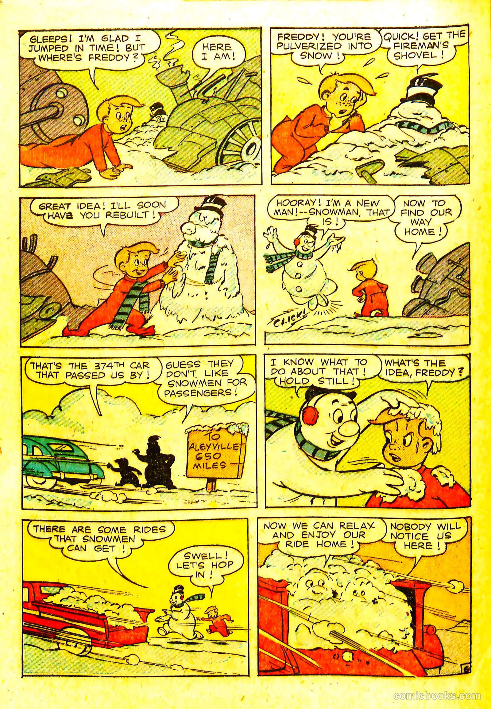 Peter Rabbit's Easter Parade #1 (1952) — page 63 of 67