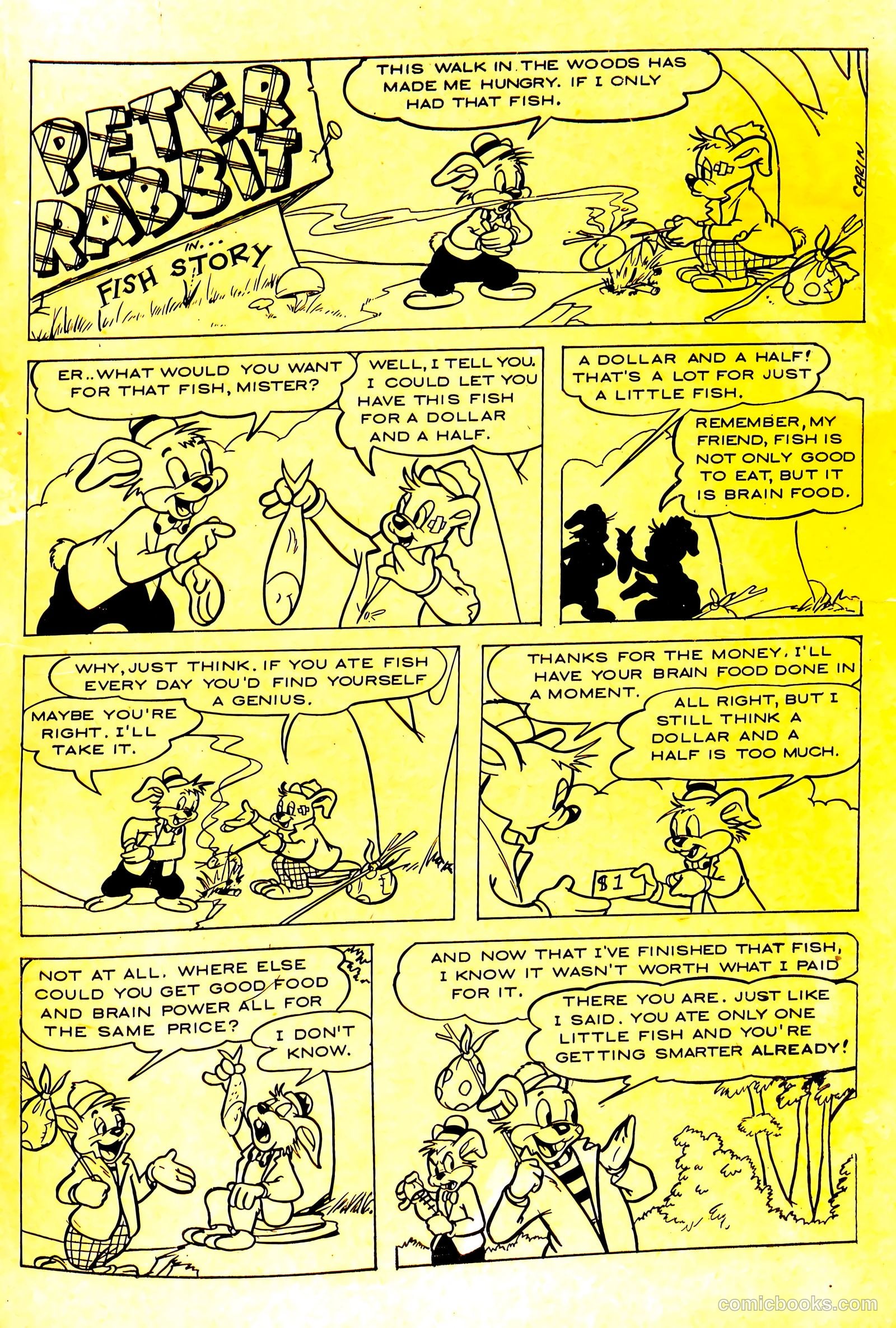 Peter Rabbit's Easter Parade #1 (1952) — page 66 of 67