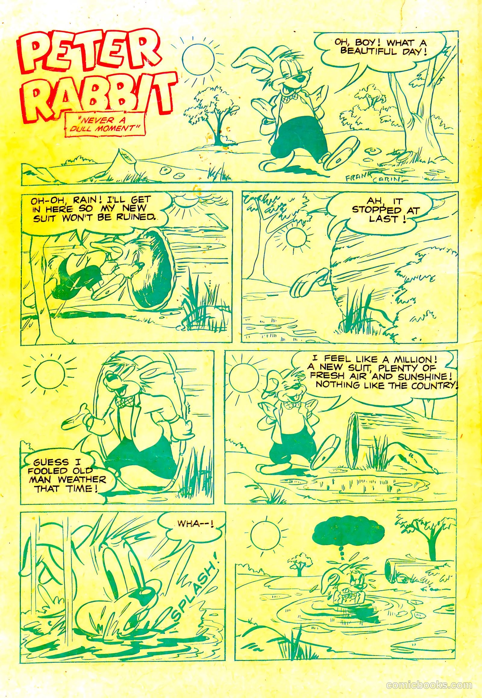 Peter Rabbit's Easter Parade #1 (1952) — page 67 of 67