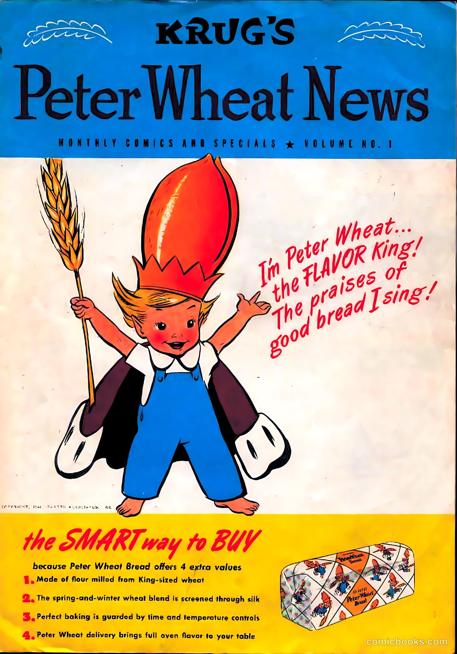 Peter Wheat News #1 cover
