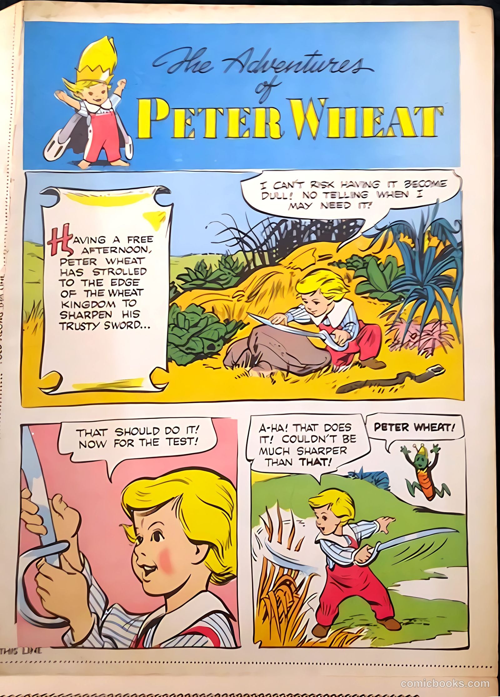 Peter Wheat News #40 (1951) — page 3 of 6
