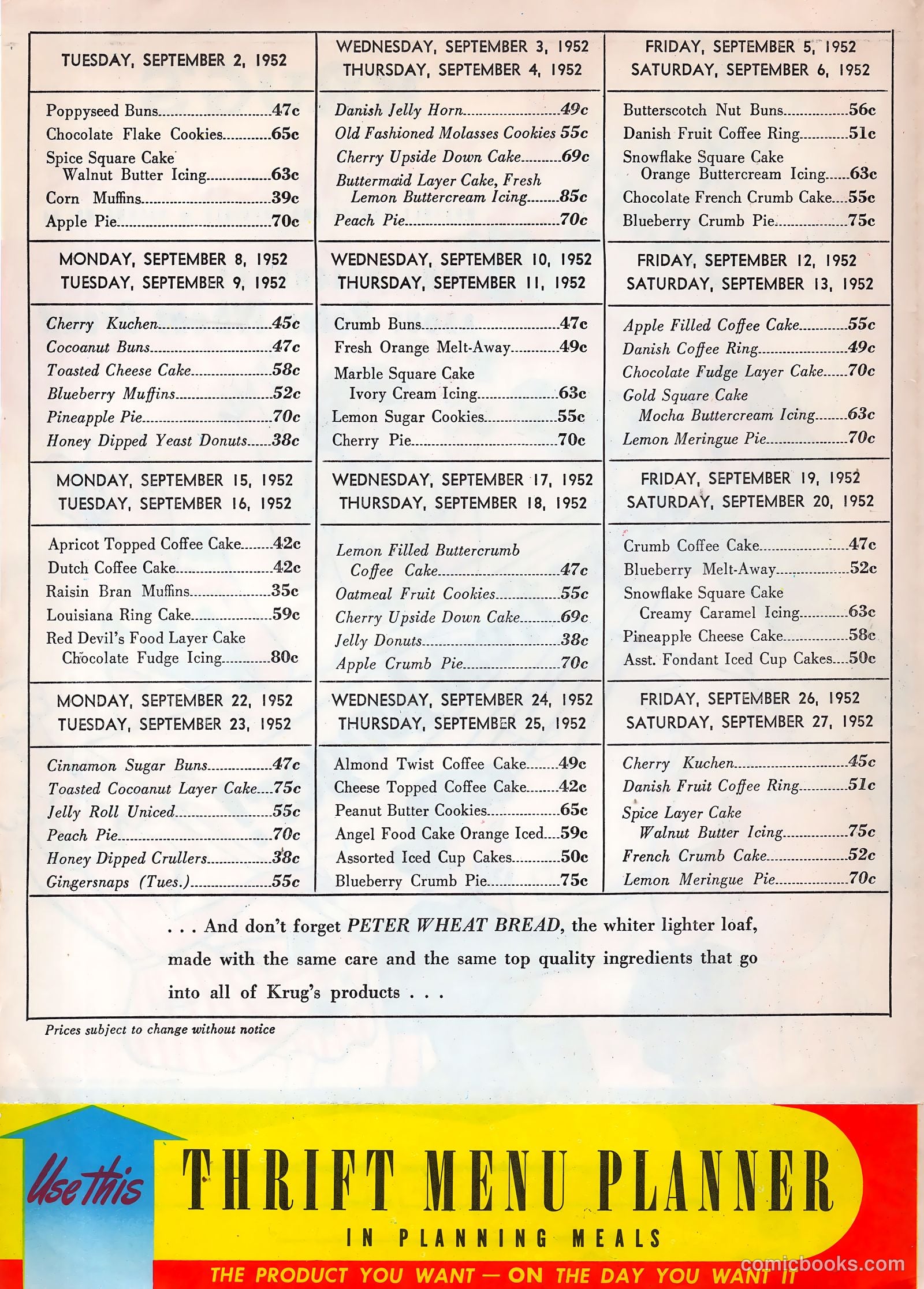 Peter Wheat News #54 (1952) — page 2 of 8