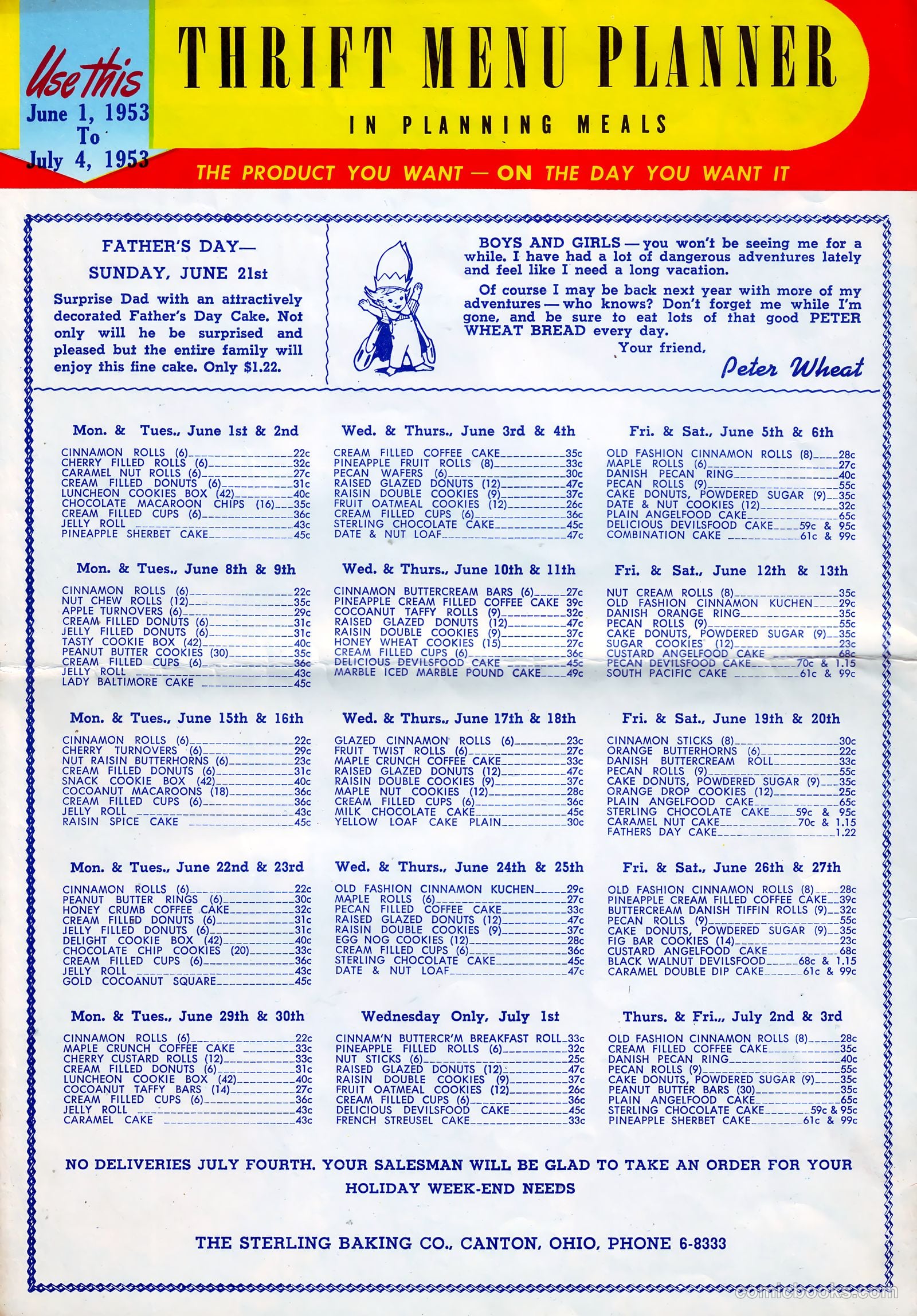 Peter Wheat News #63 (1953) — page 2 of 8