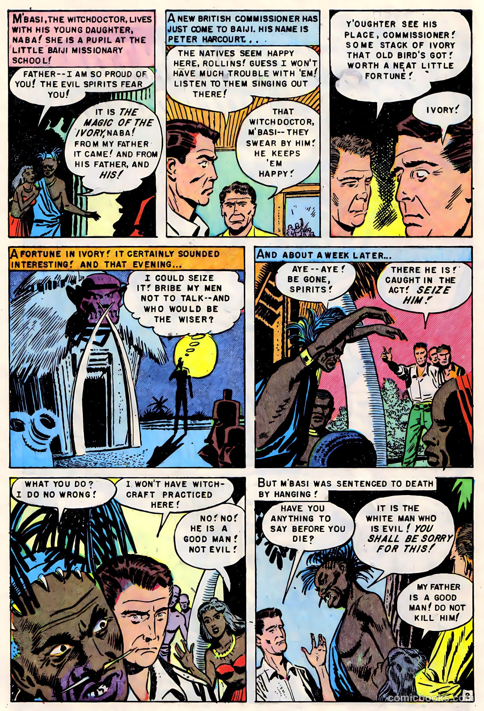 Phantom Witch Doctor #1 (1952) — page 4 of 36