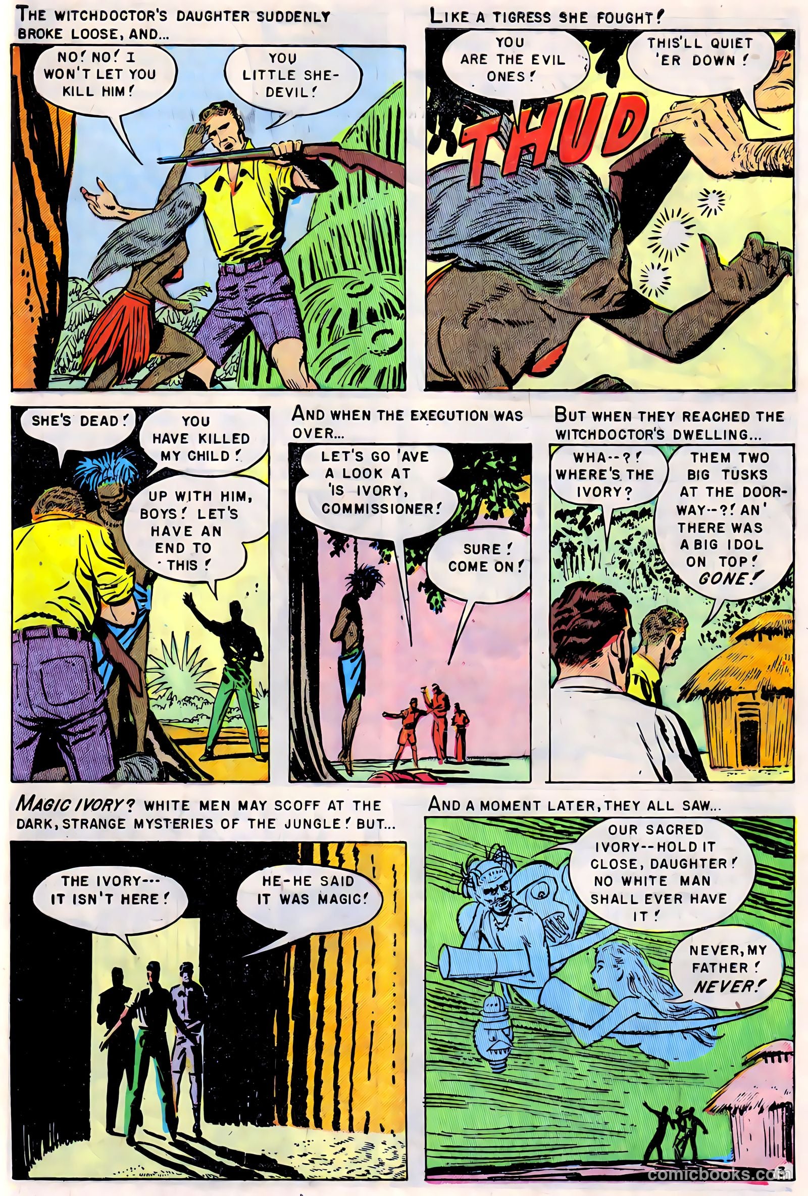 Phantom Witch Doctor #1 (1952) — page 5 of 36