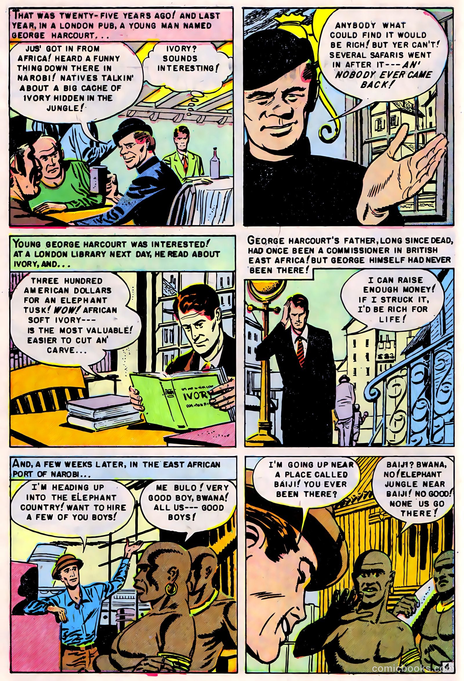 Phantom Witch Doctor #1 (1952) — page 6 of 36