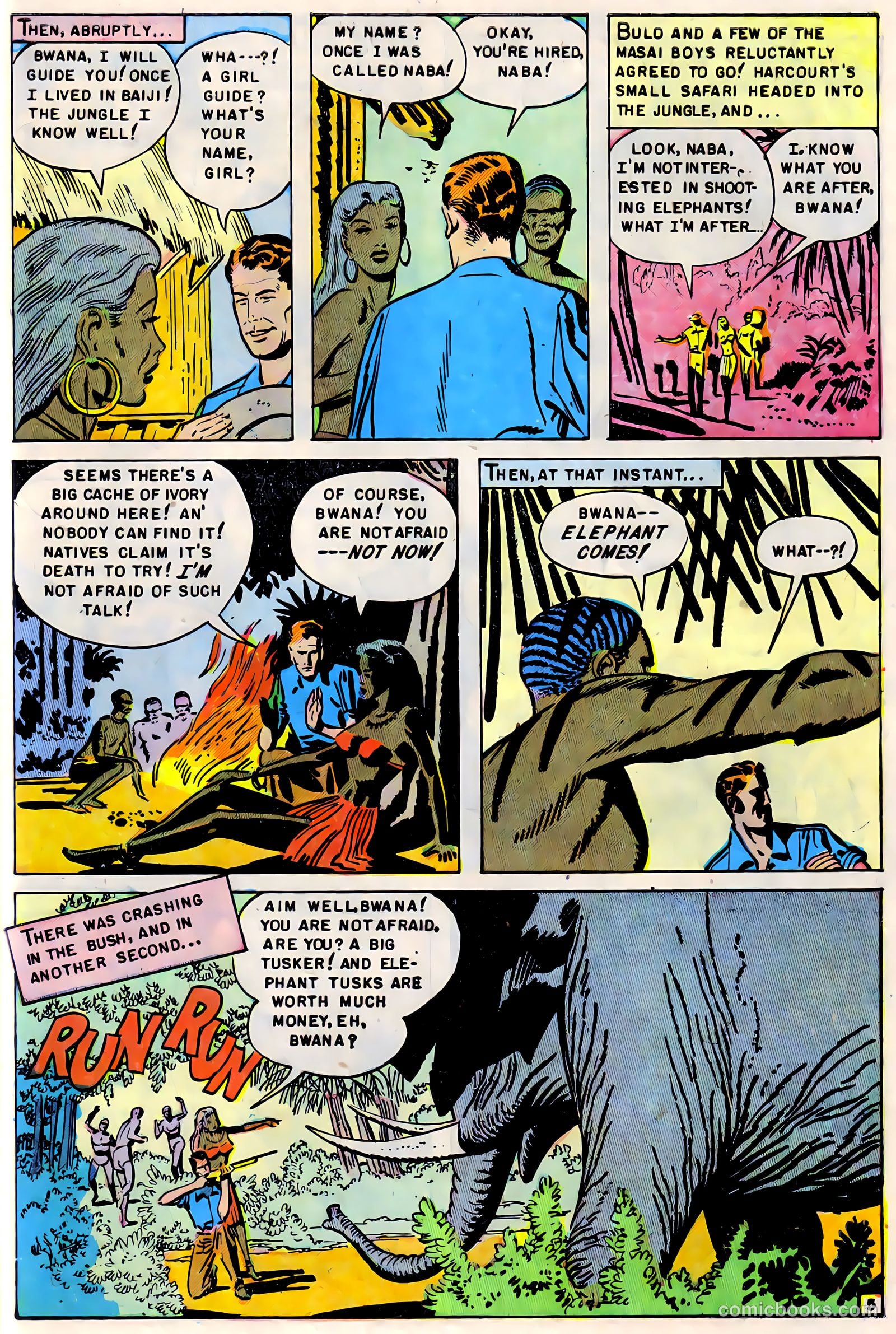 Phantom Witch Doctor #1 (1952) — page 7 of 36