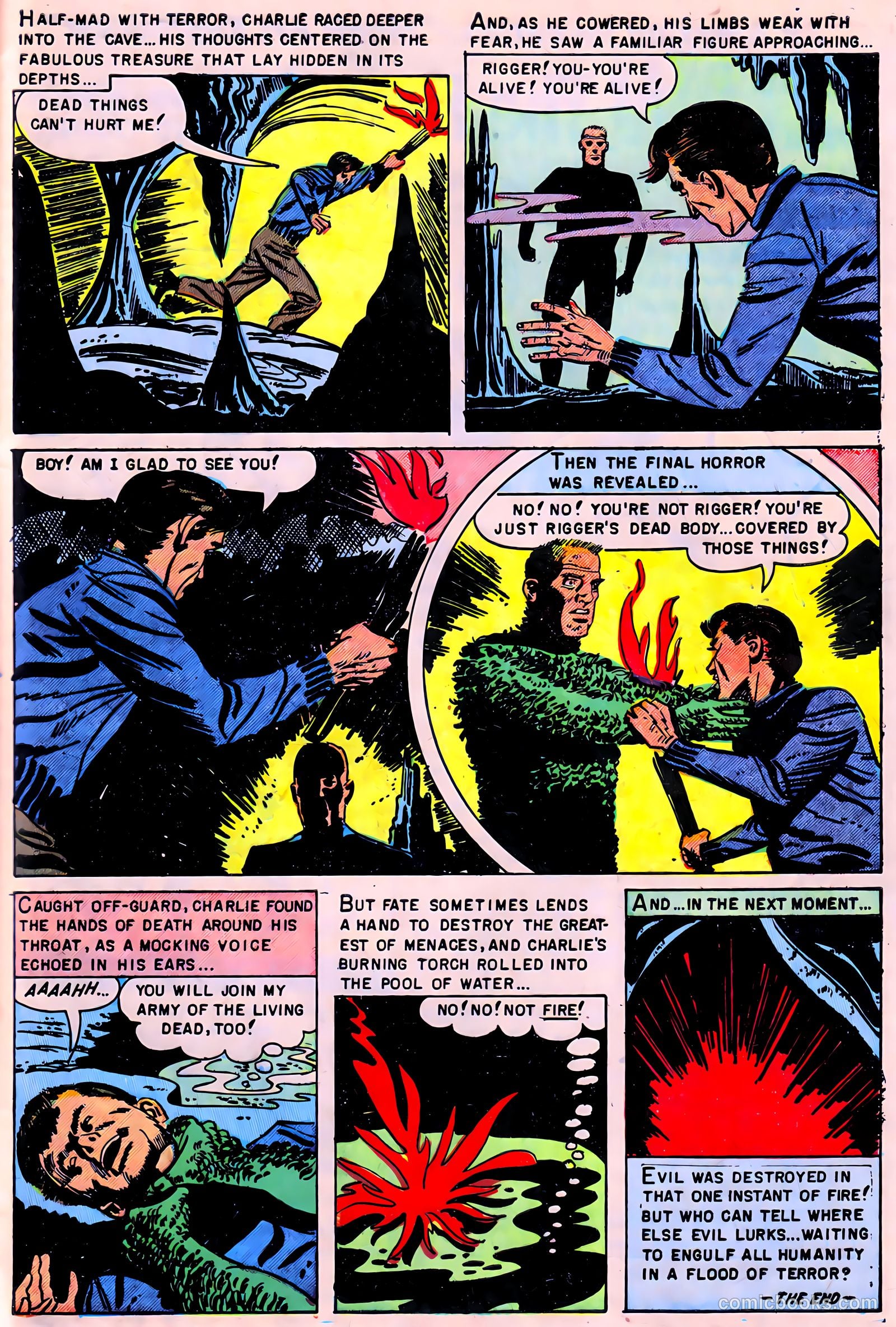 Phantom Witch Doctor #1 (1952) — page 33 of 36