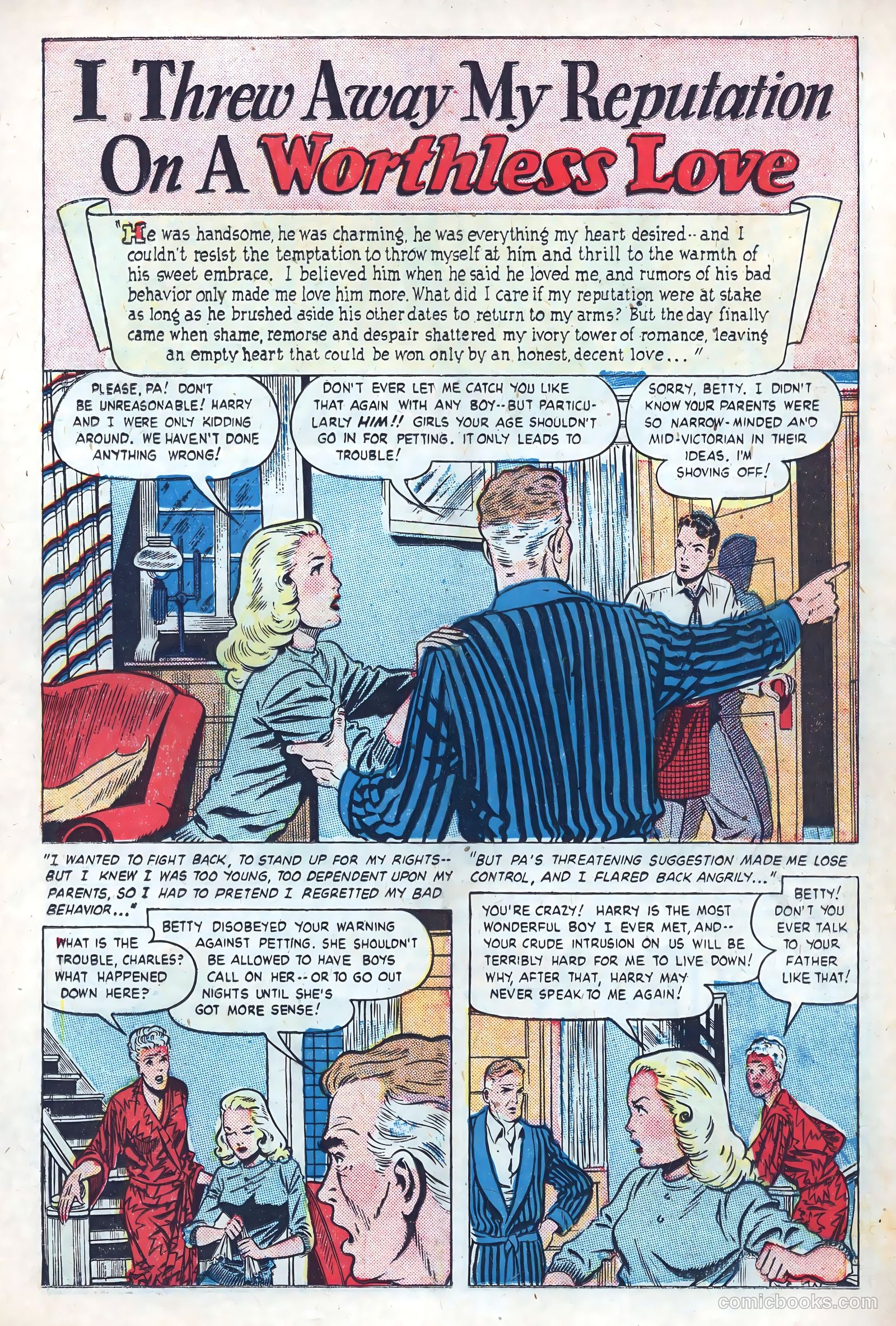 Pictorial Confessions #1 (1949) — page 2 of 34