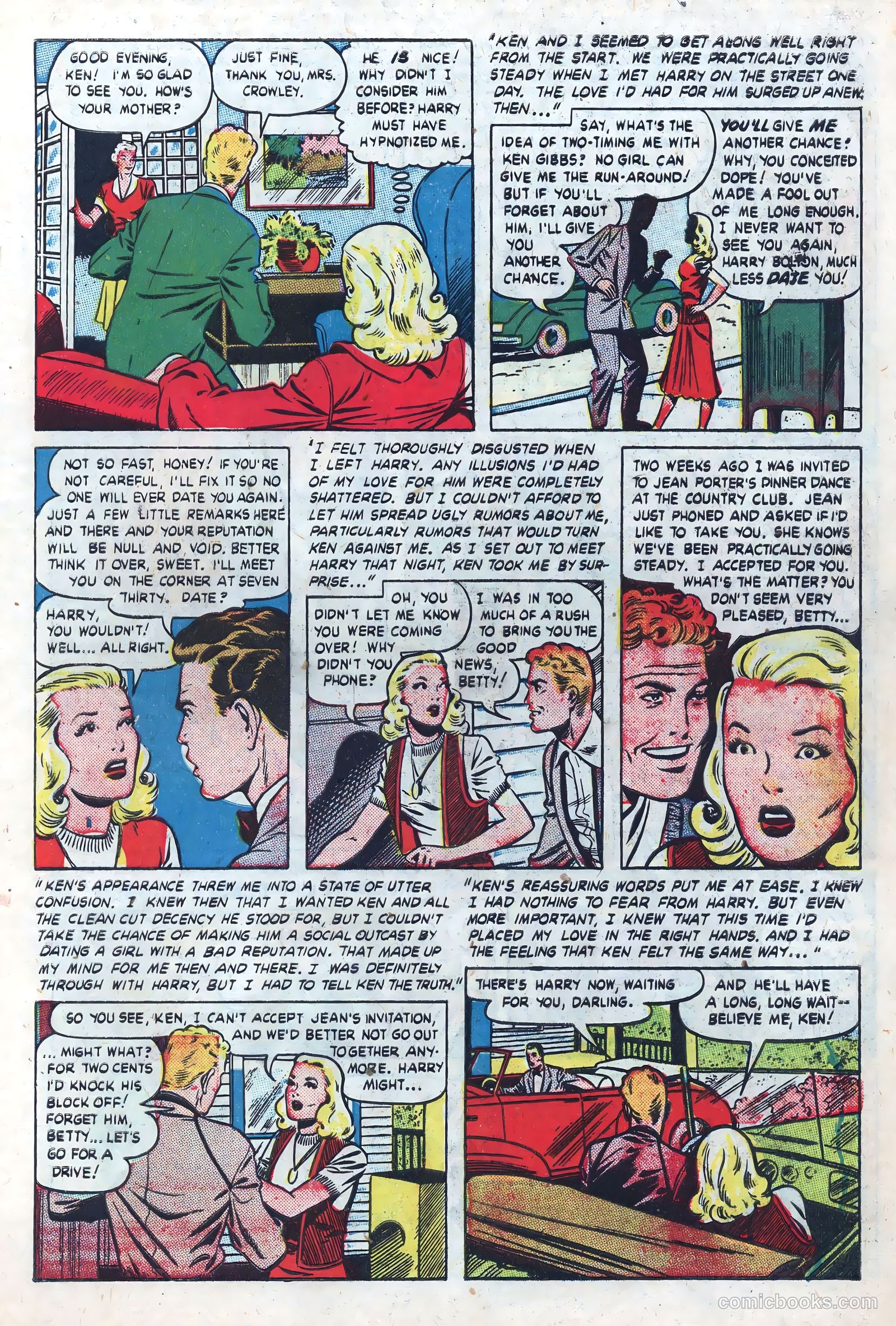 Pictorial Confessions #1 (1949) — page 10 of 34