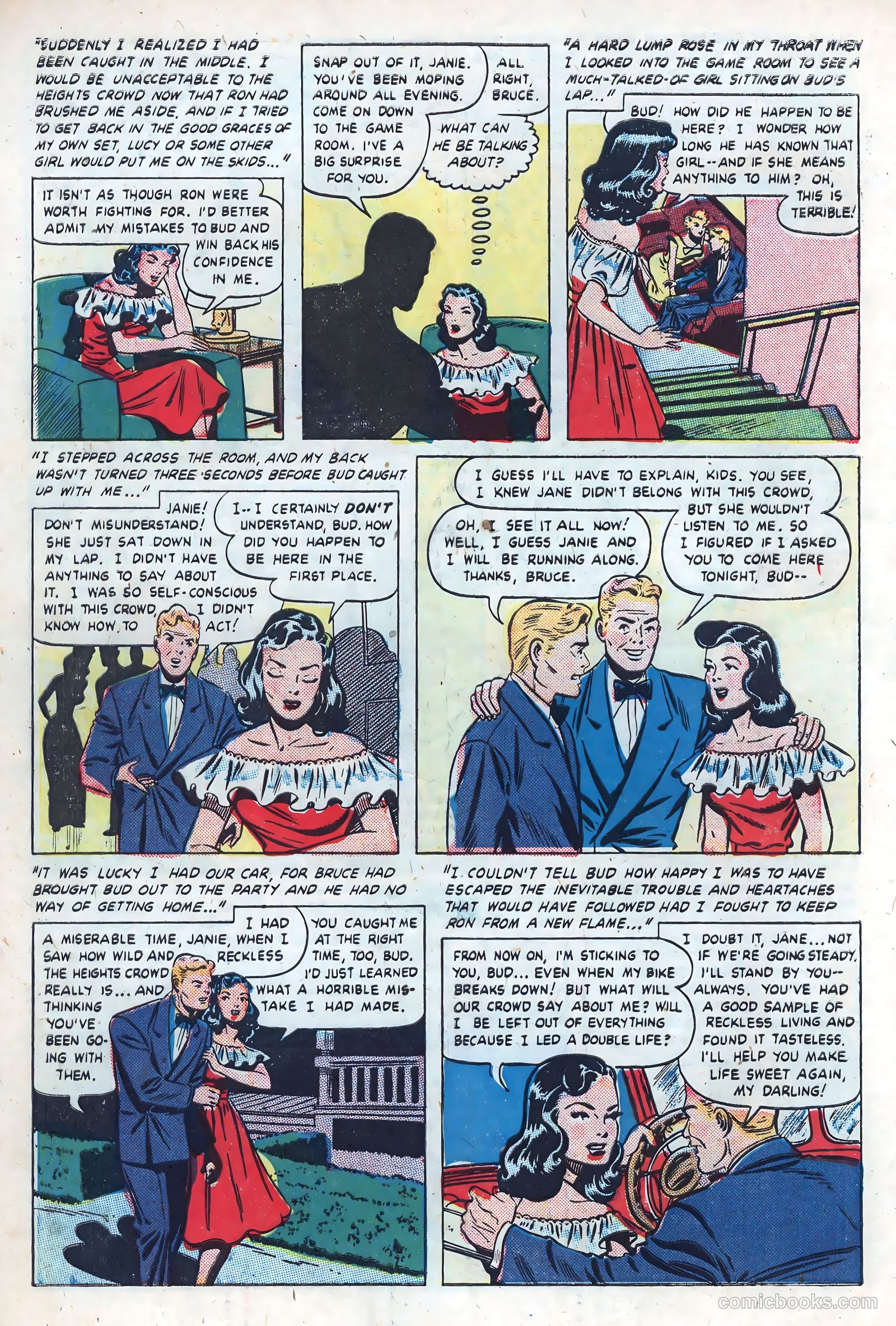 Pictorial Confessions #1 (1949) — page 17 of 34