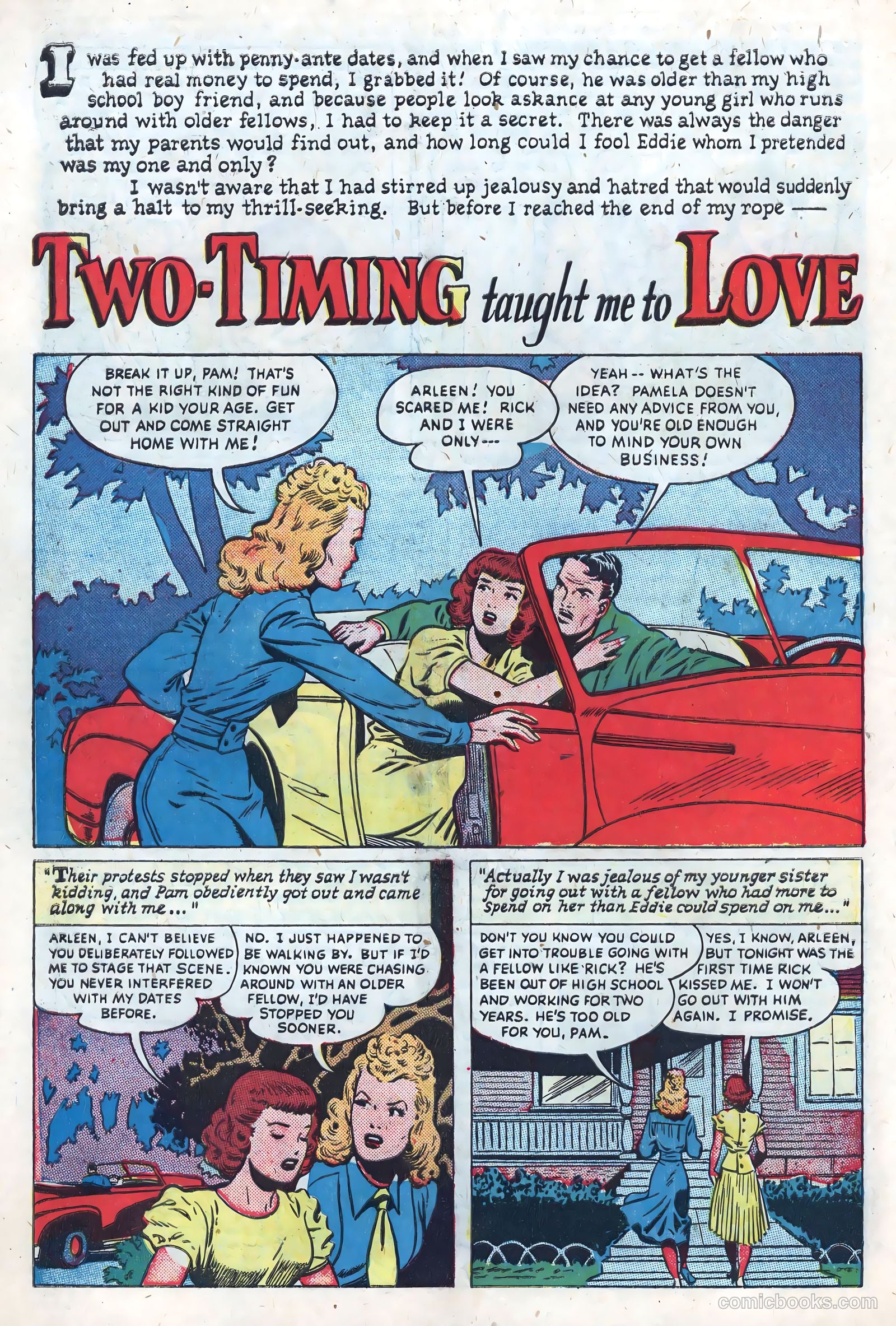 Pictorial Confessions #1 (1949) — page 25 of 34