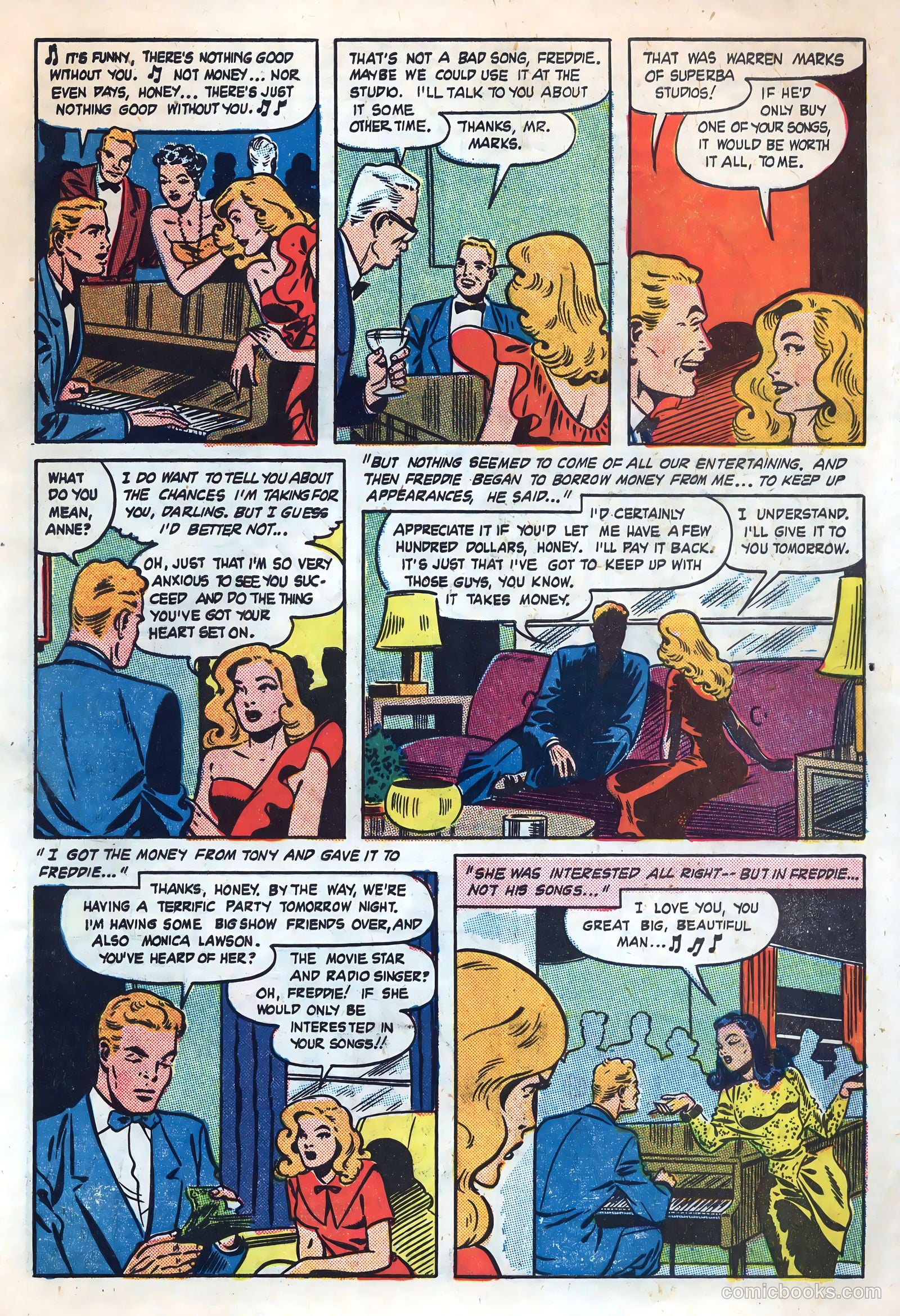 Pictorial Confessions #2 (1949) — page 9 of 36
