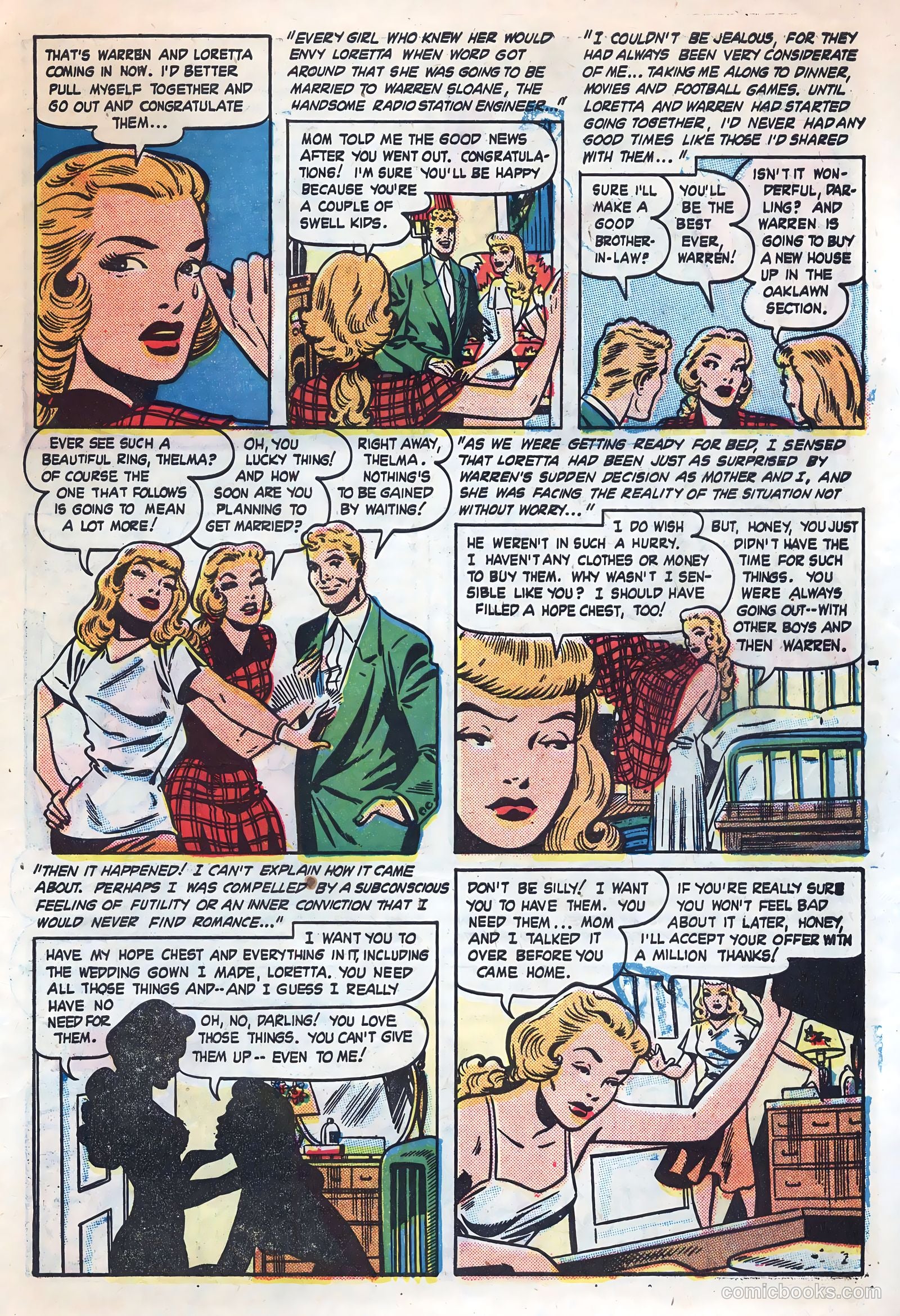 Pictorial Confessions #2 (1949) — page 31 of 36