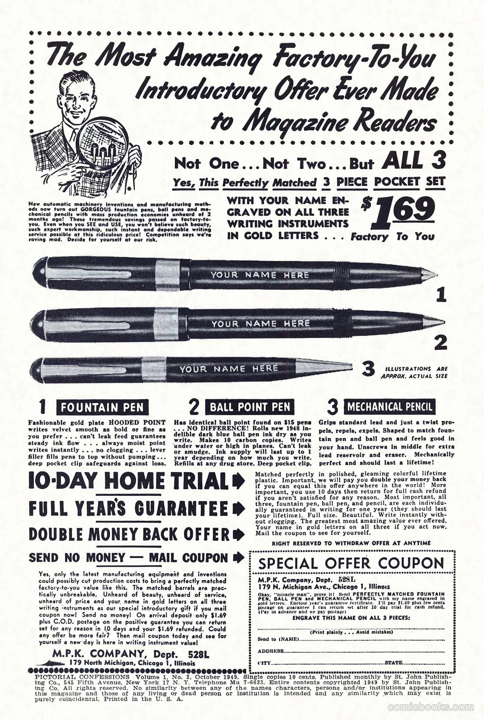 Pictorial Confessions #2 (1949) — page 2 of 36