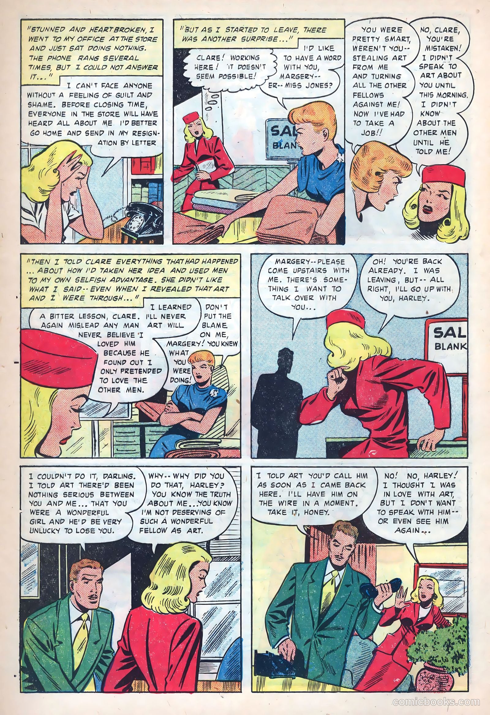 Pictorial Confessions #3 (1949) — page 8 of 36