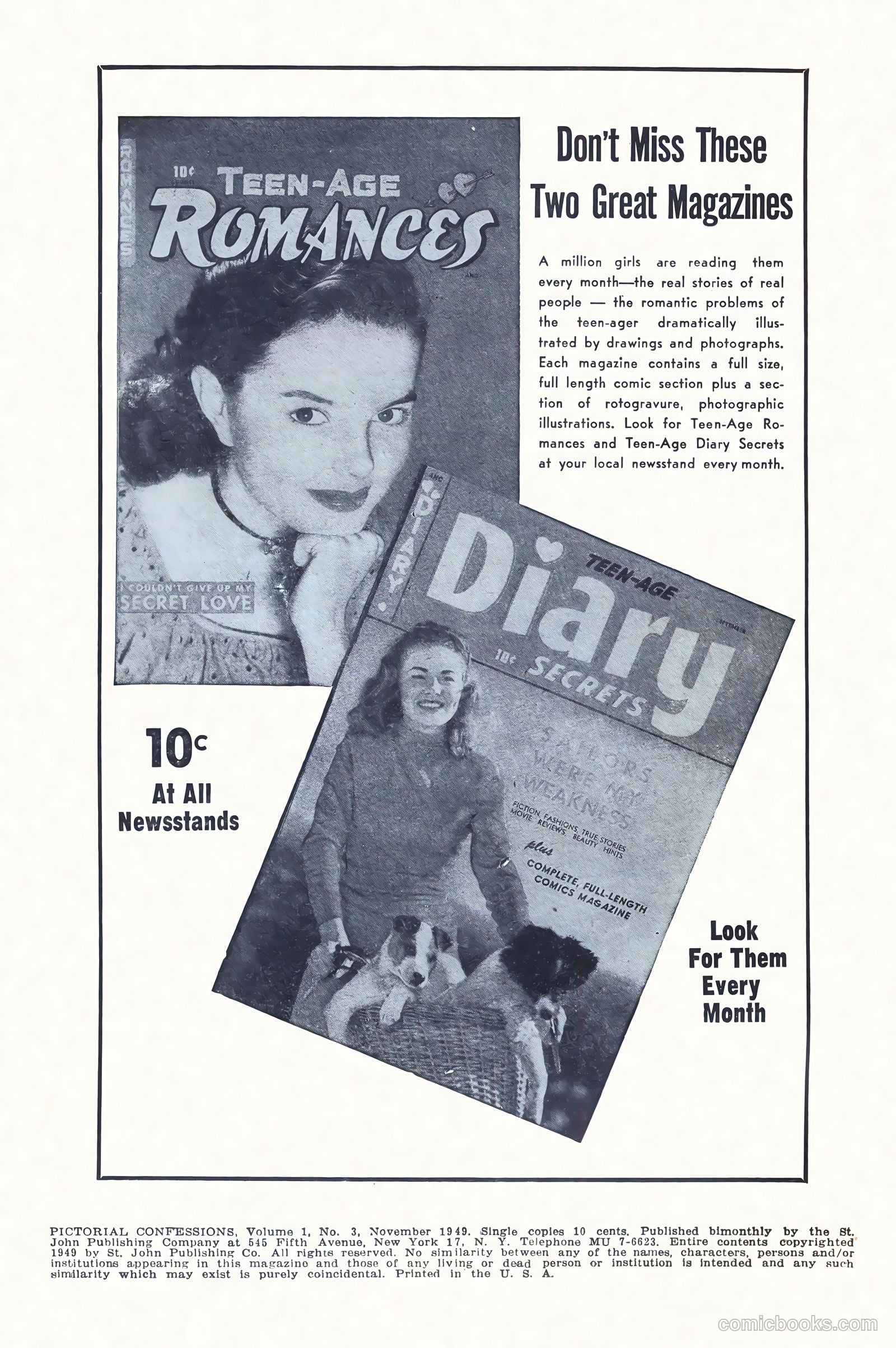 Pictorial Confessions #3 (1949) — page 2 of 36