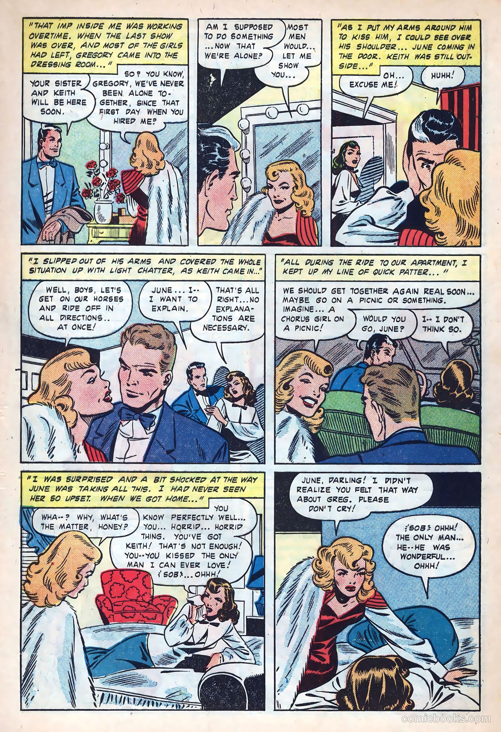 Pictorial Confessions #3 (1949) — page 32 of 36