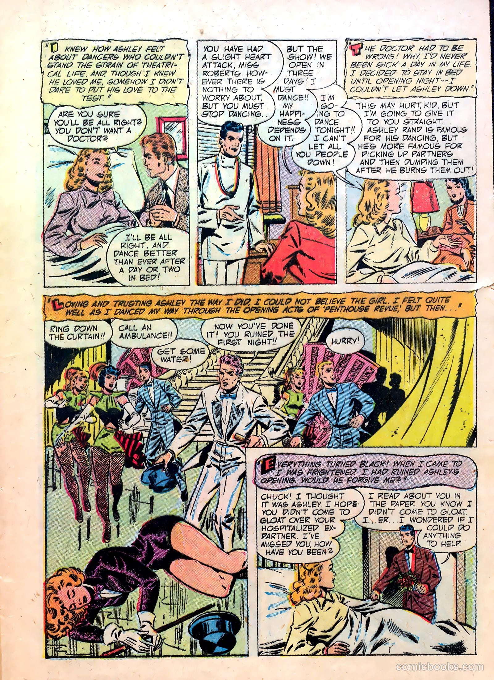 Pictorial Love Stories #1 (1952) — page 9 of 38
