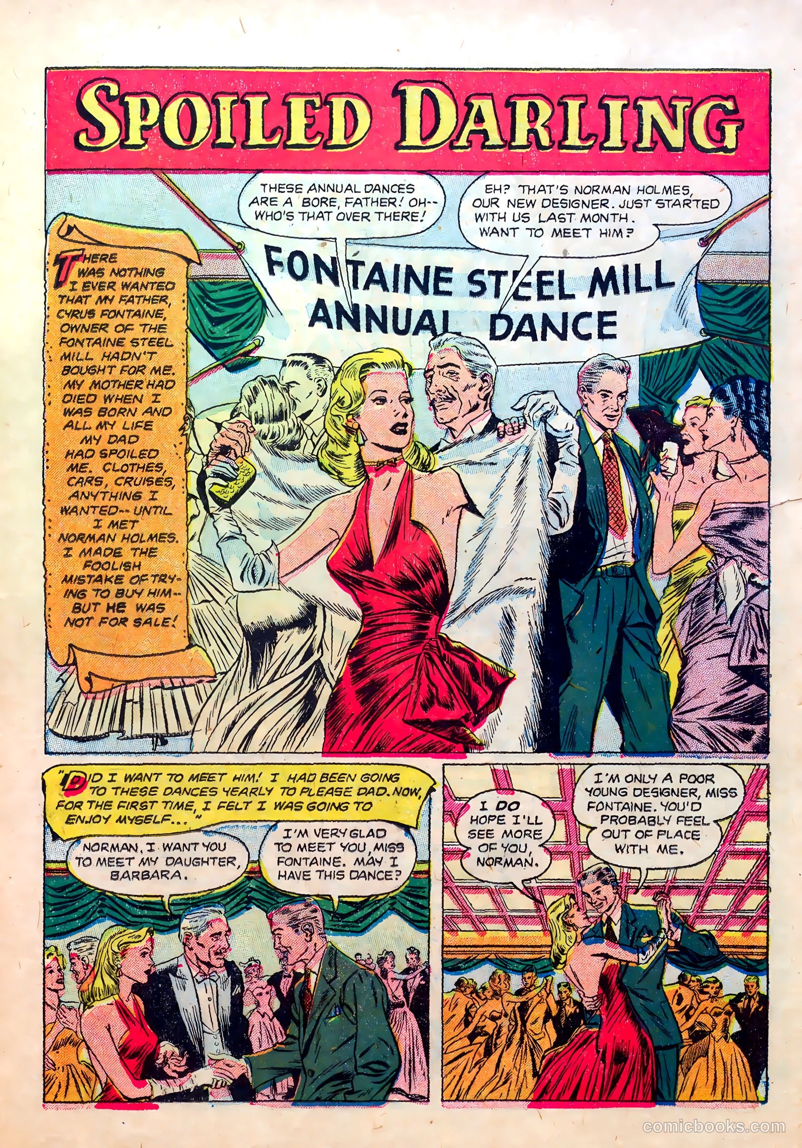 Pictorial Love Stories #1 (1952) — page 11 of 38