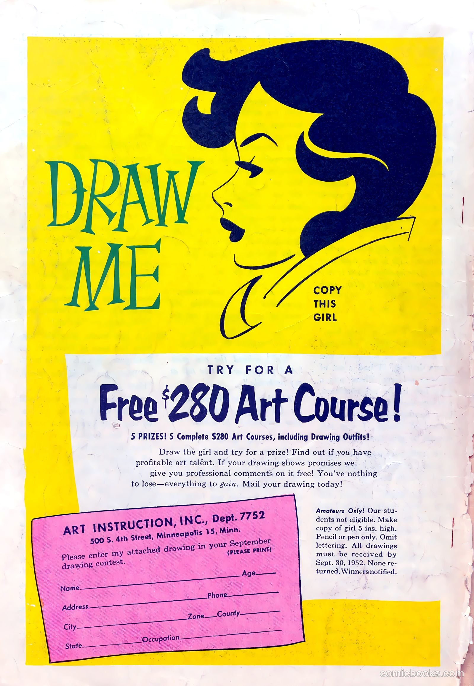 Pictorial Love Stories #1 (1952) — page 36 of 38