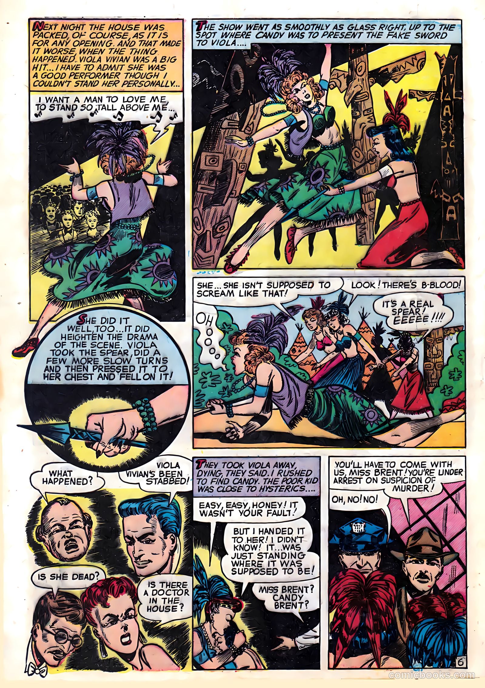 Pictorial Love Stories #22 (1949) — page 8 of 36