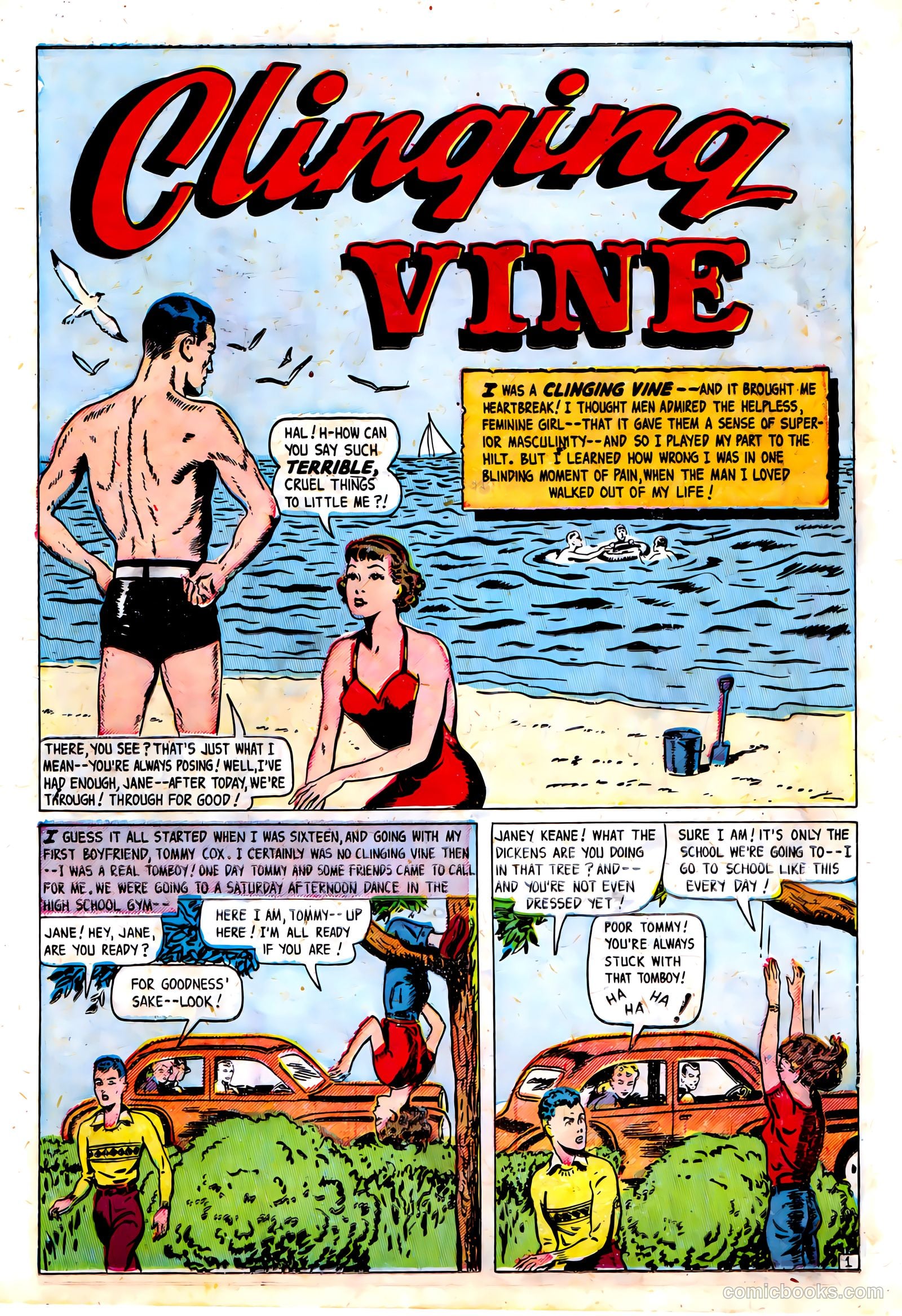 Pictorial Love Stories #22 (1949) — page 11 of 36