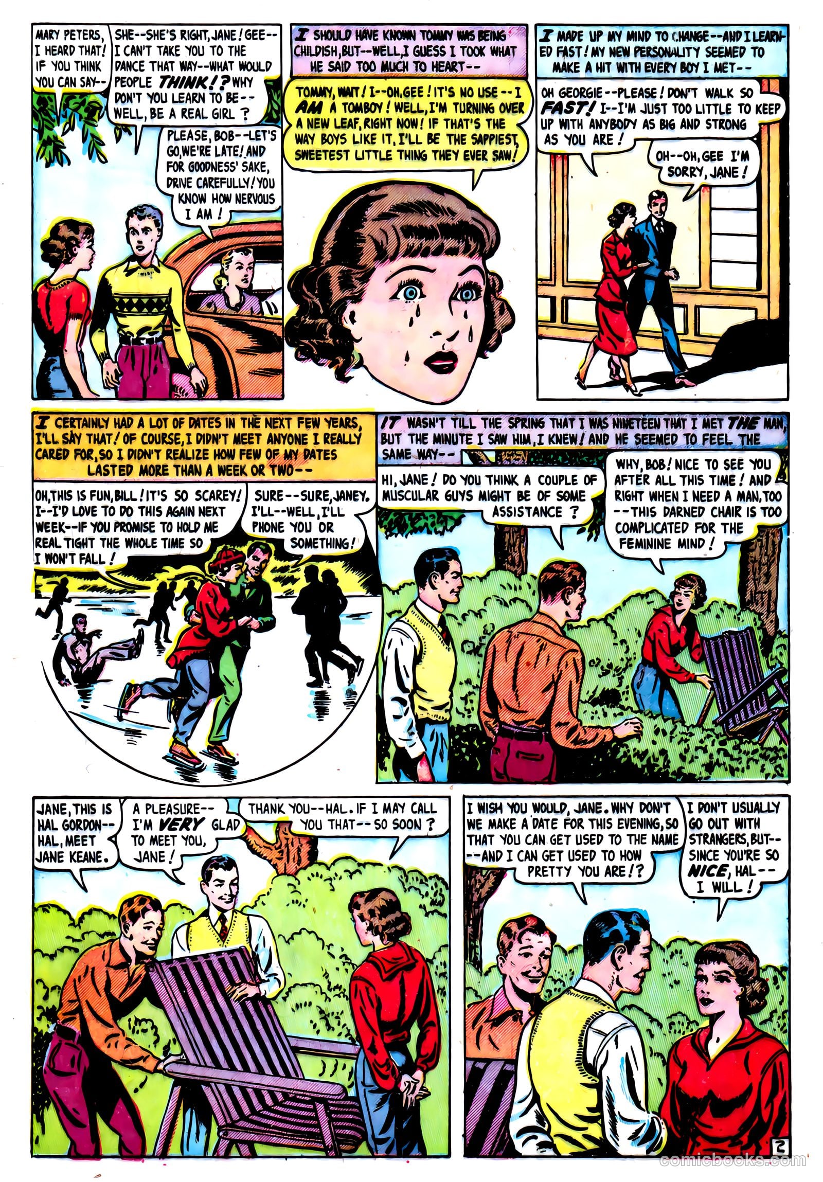 Pictorial Love Stories #22 (1949) — page 12 of 36