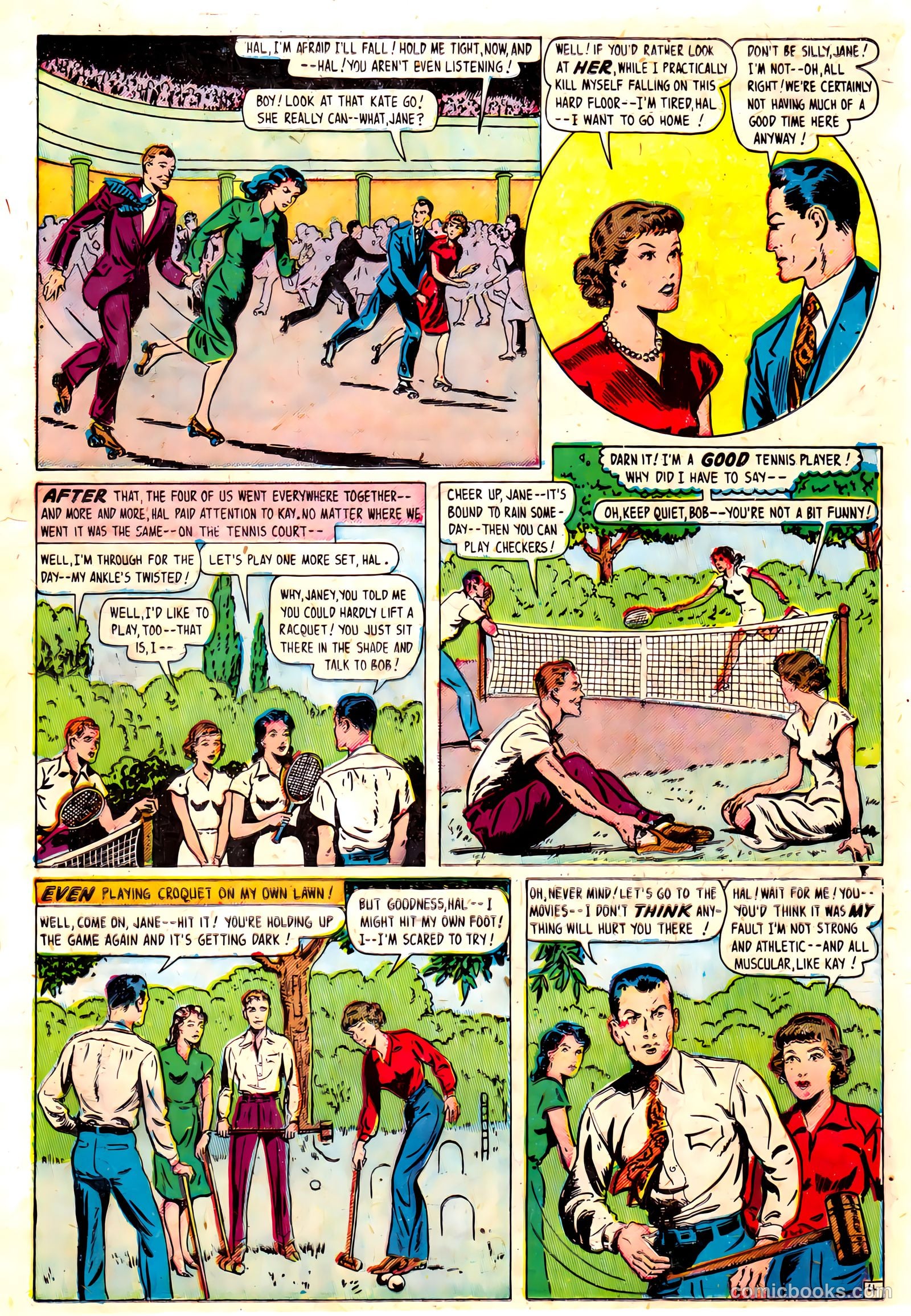 Pictorial Love Stories #22 (1949) — page 14 of 36