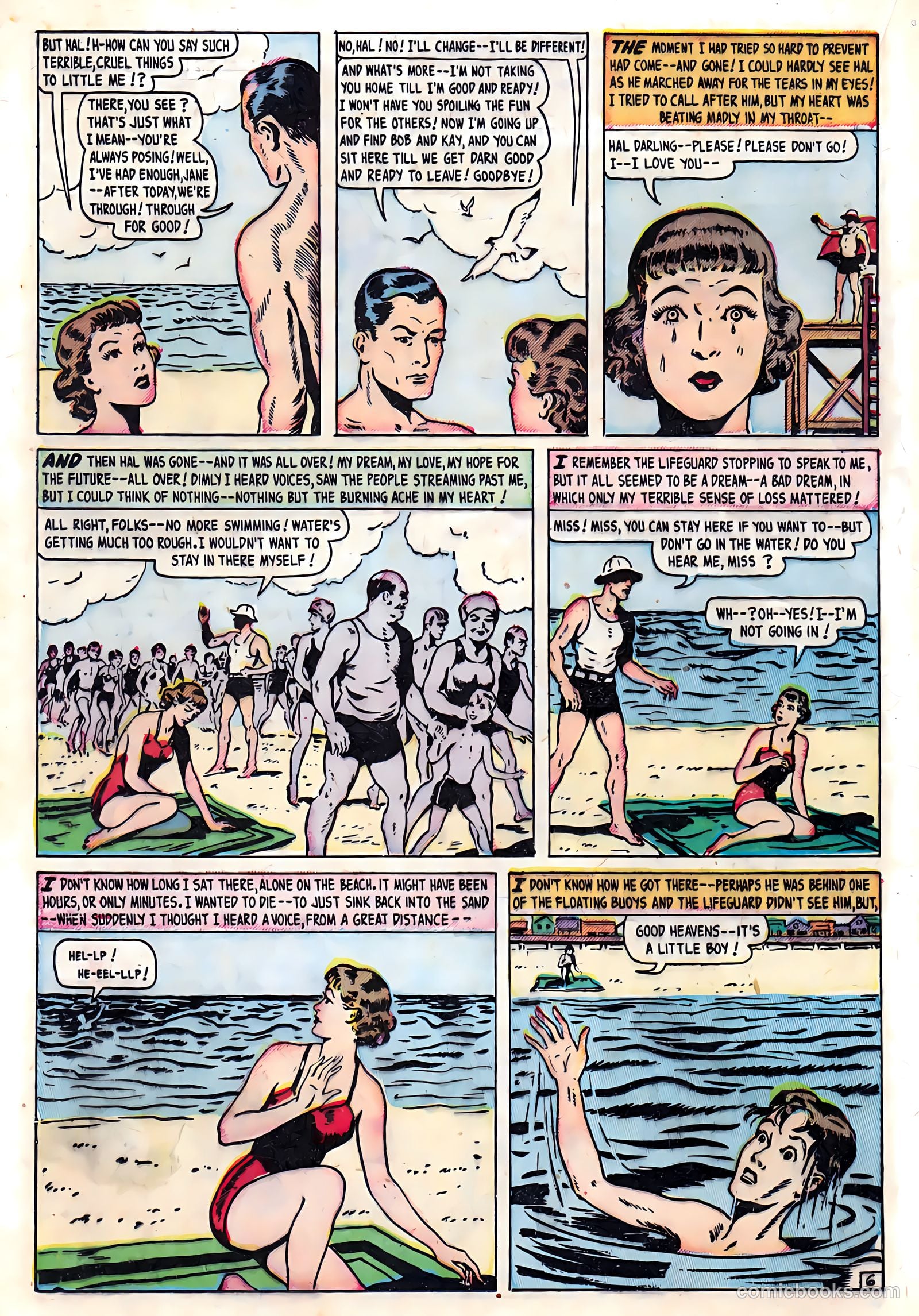 Pictorial Love Stories #22 (1949) — page 16 of 36