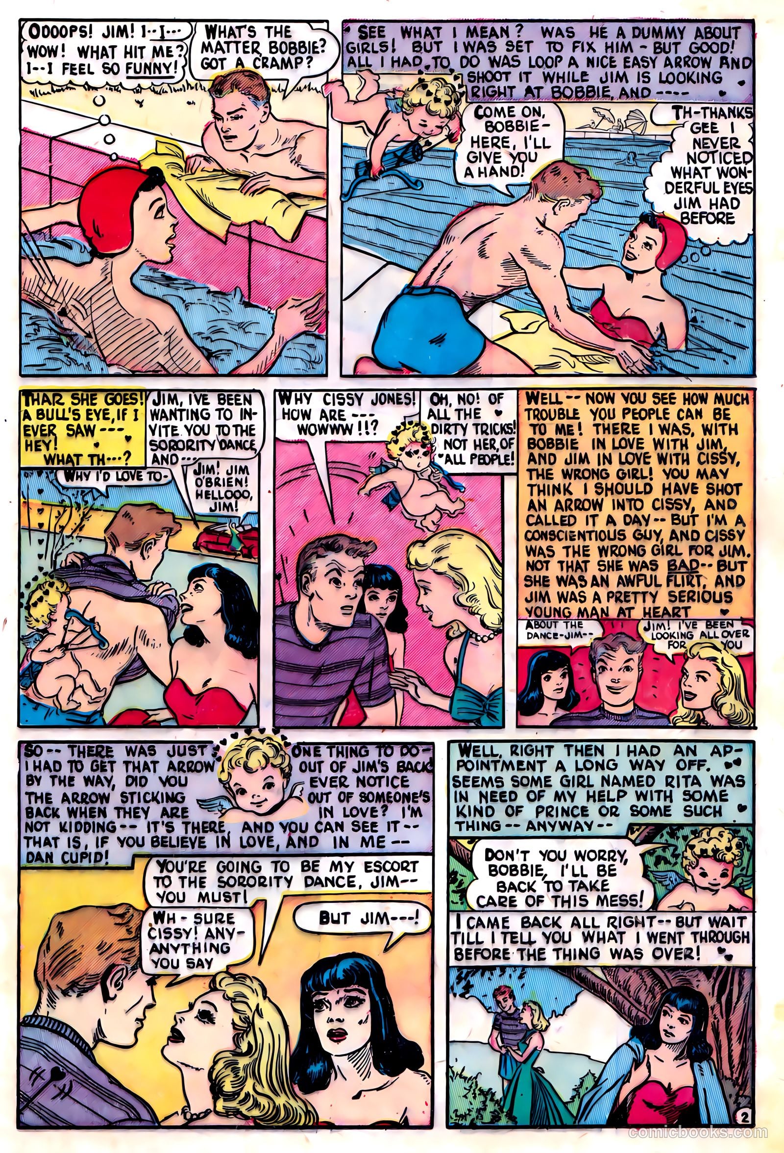 Pictorial Love Stories #22 (1949) — page 21 of 36