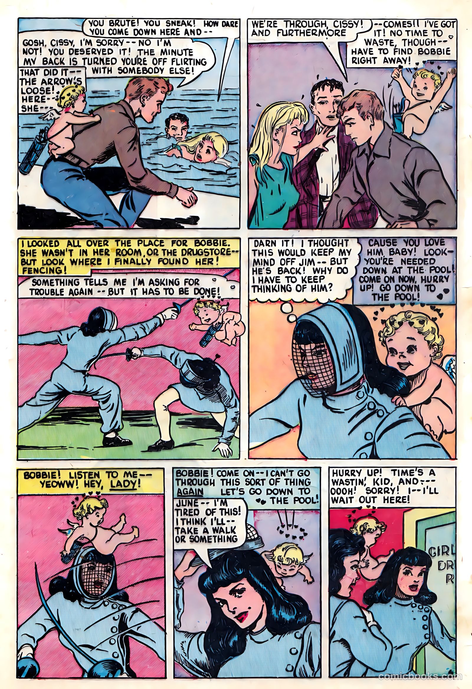 Pictorial Love Stories #22 (1949) — page 25 of 36