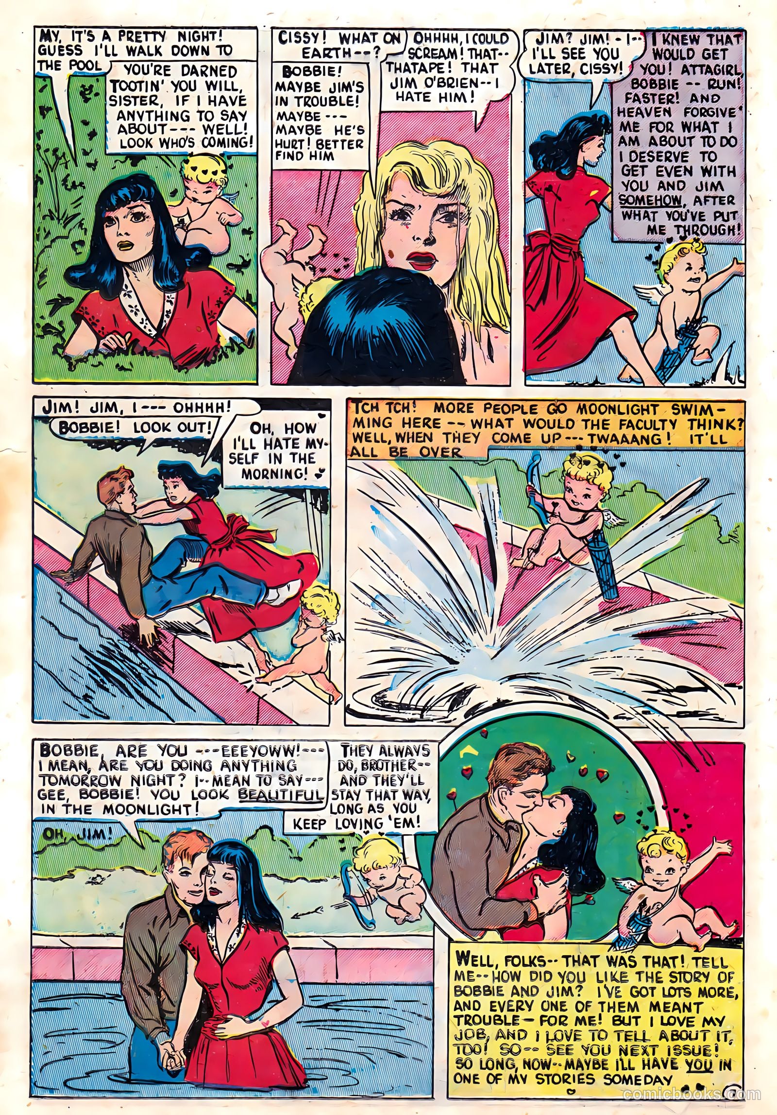 Pictorial Love Stories #22 (1949) — page 26 of 36