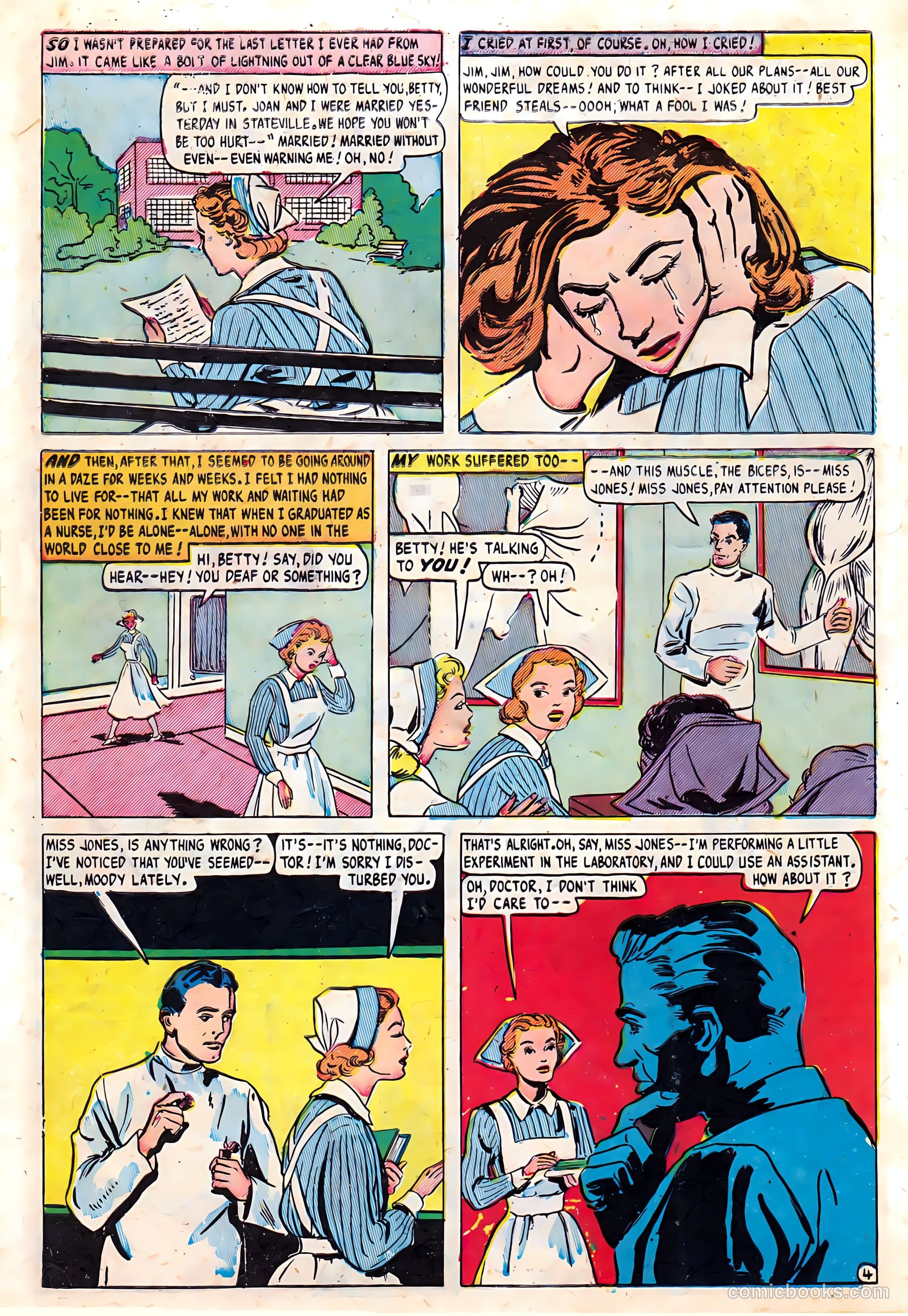 Pictorial Love Stories #22 (1949) — page 30 of 36