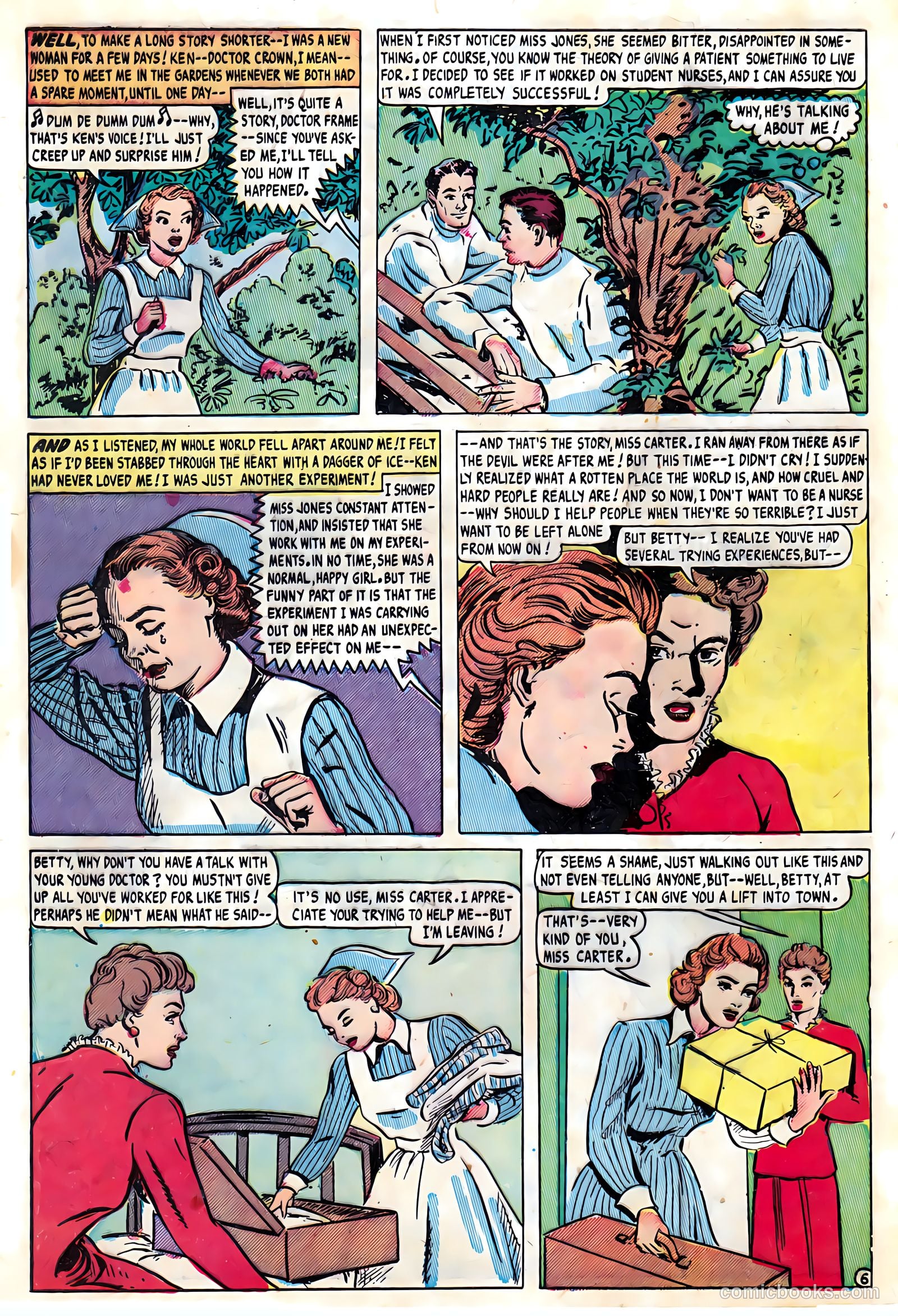 Pictorial Love Stories #22 (1949) — page 32 of 36