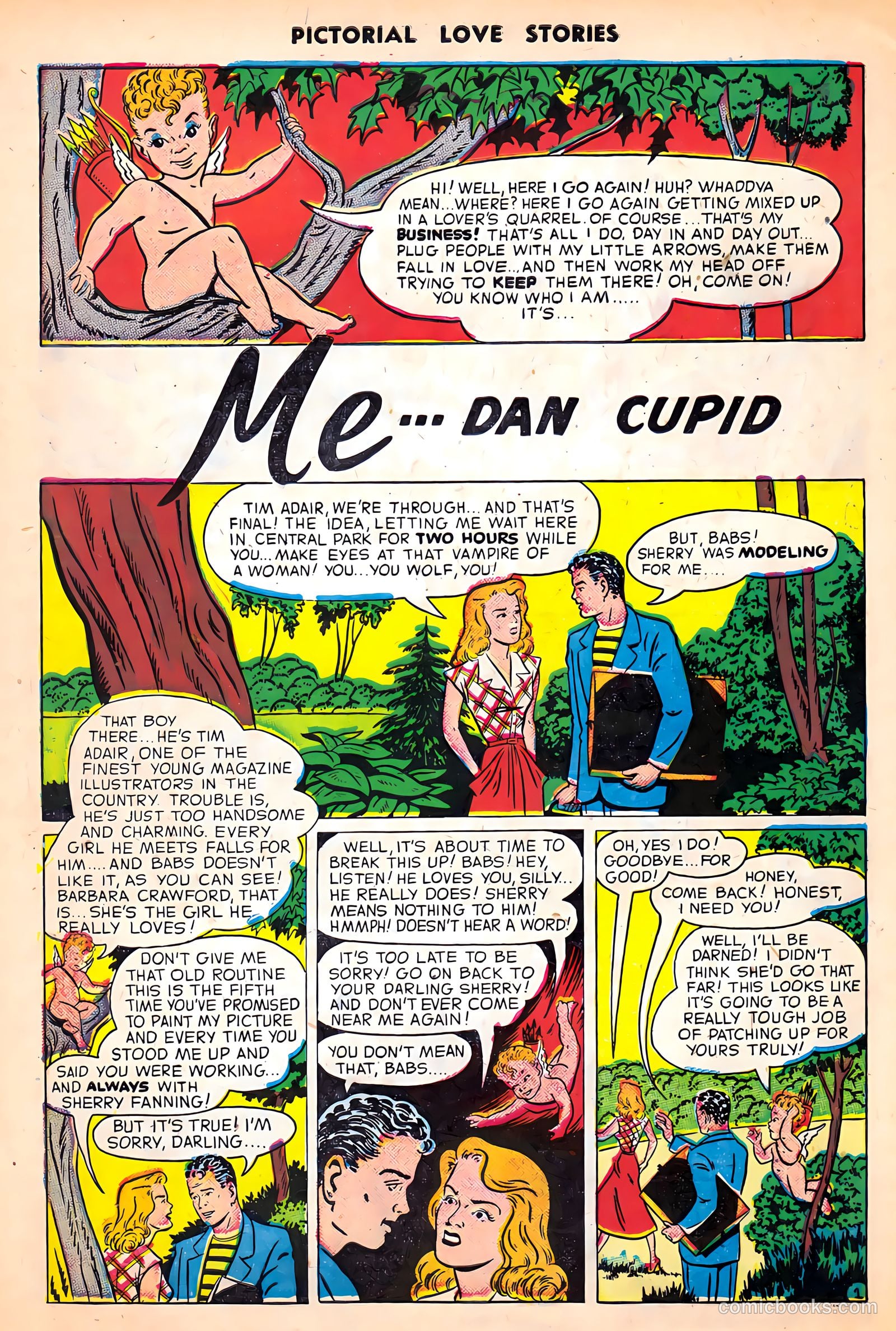 Pictorial Love Stories #23 (1950) — page 10 of 36