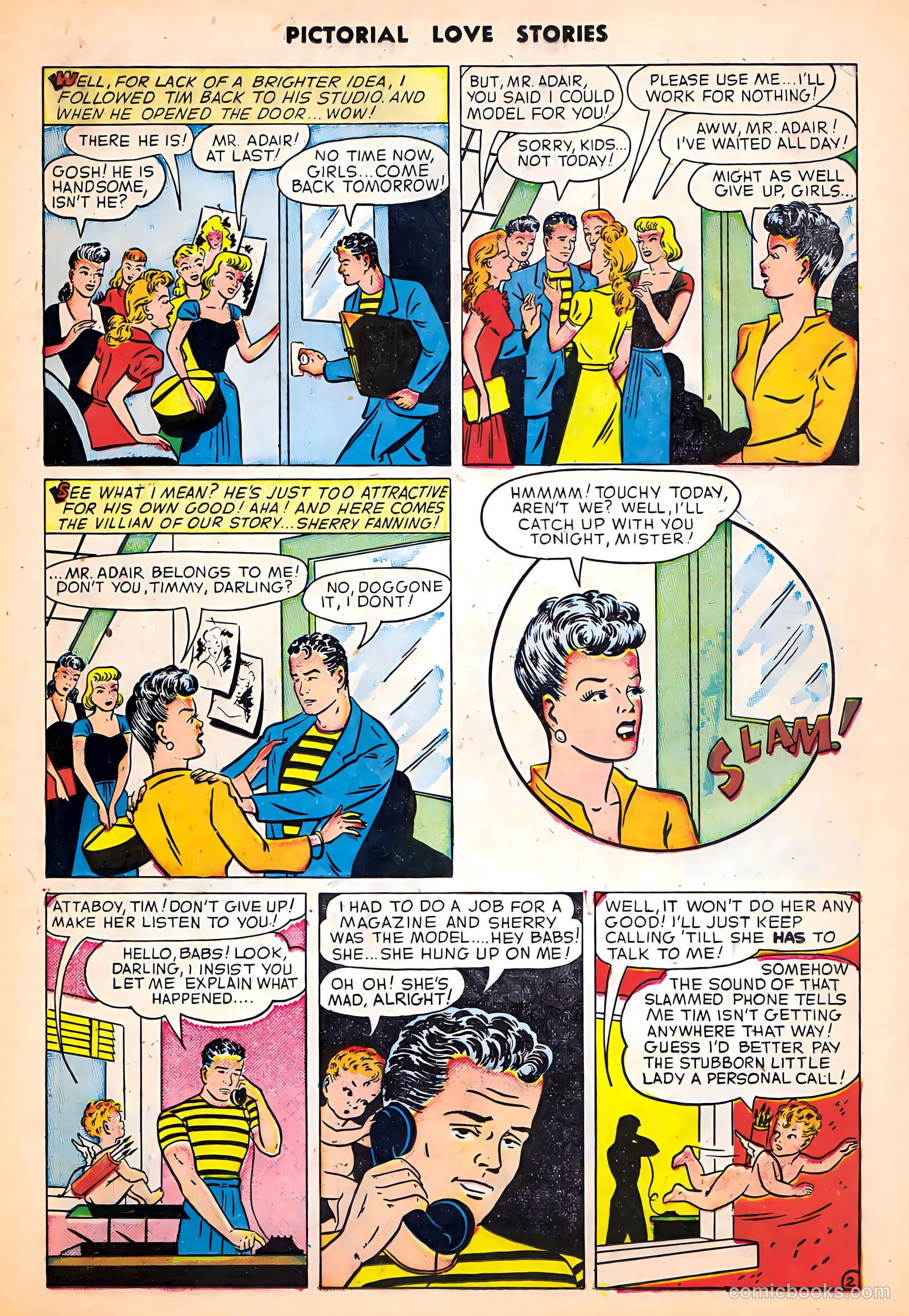 Pictorial Love Stories #23 (1950) — page 11 of 36