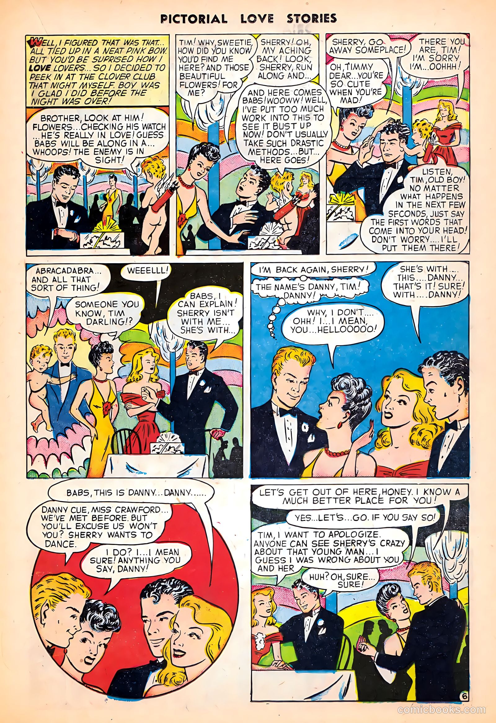 Pictorial Love Stories #23 (1950) — page 15 of 36