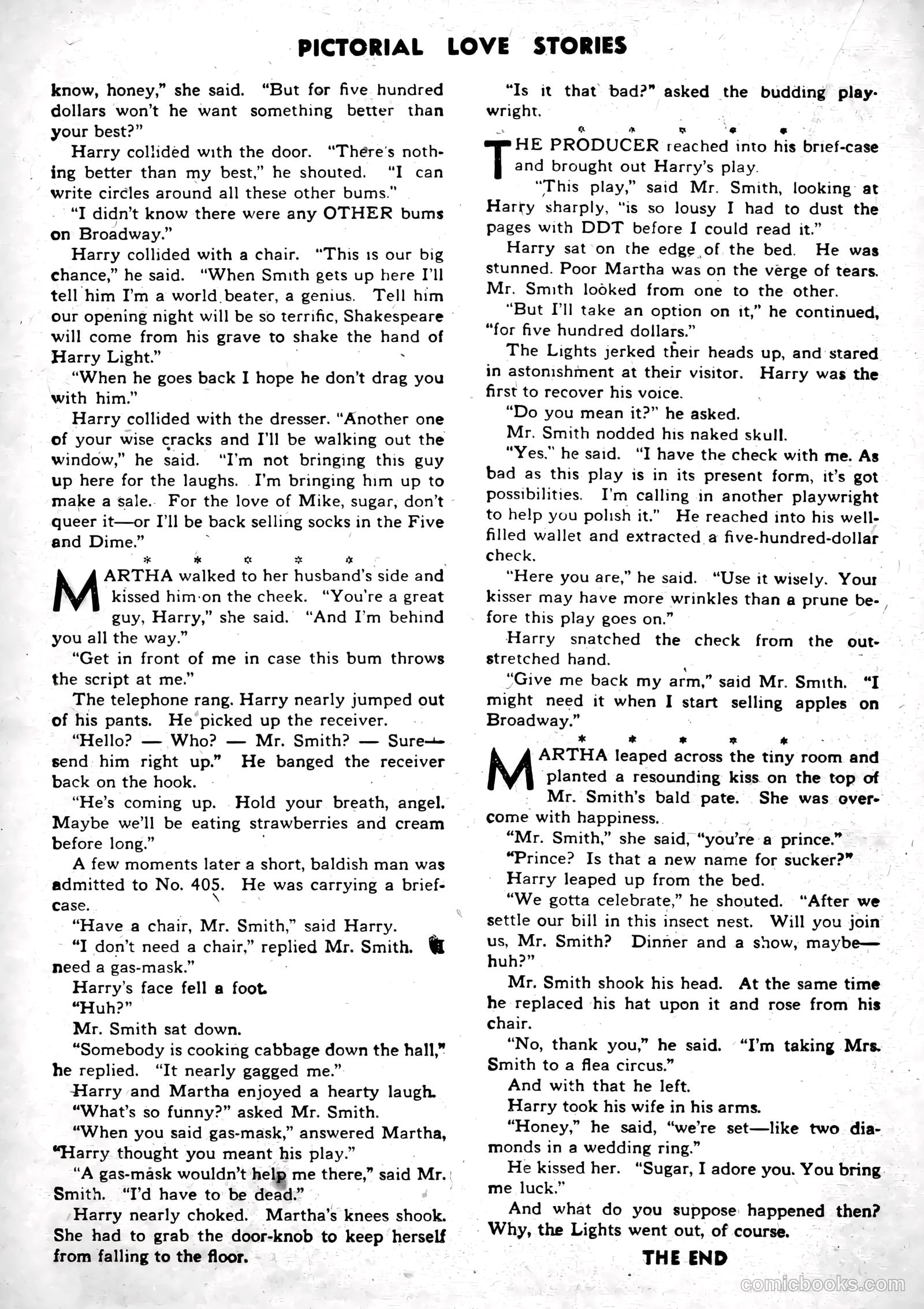 Pictorial Love Stories #23 (1950) — page 18 of 36
