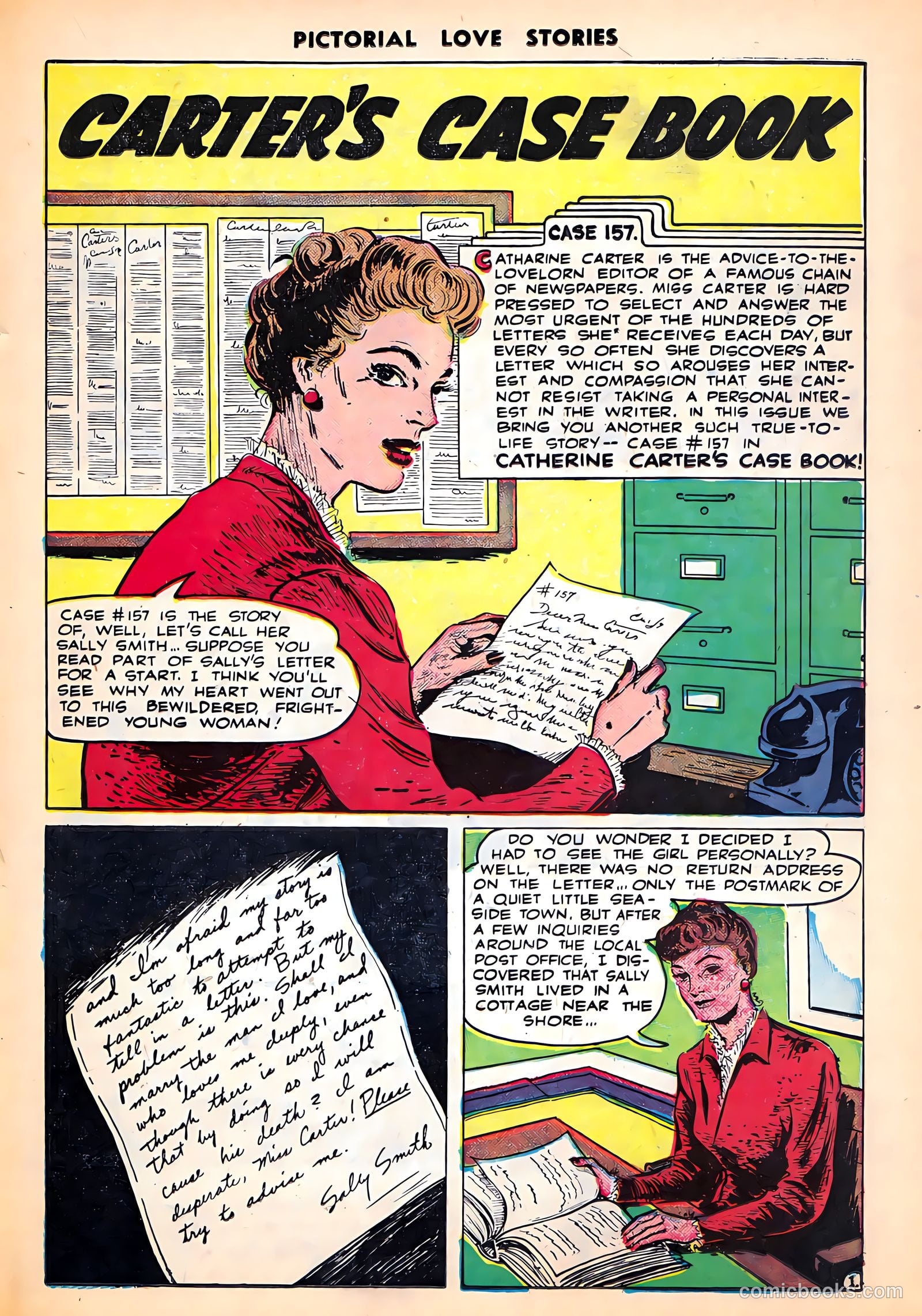 Pictorial Love Stories #23 (1950) — page 19 of 36