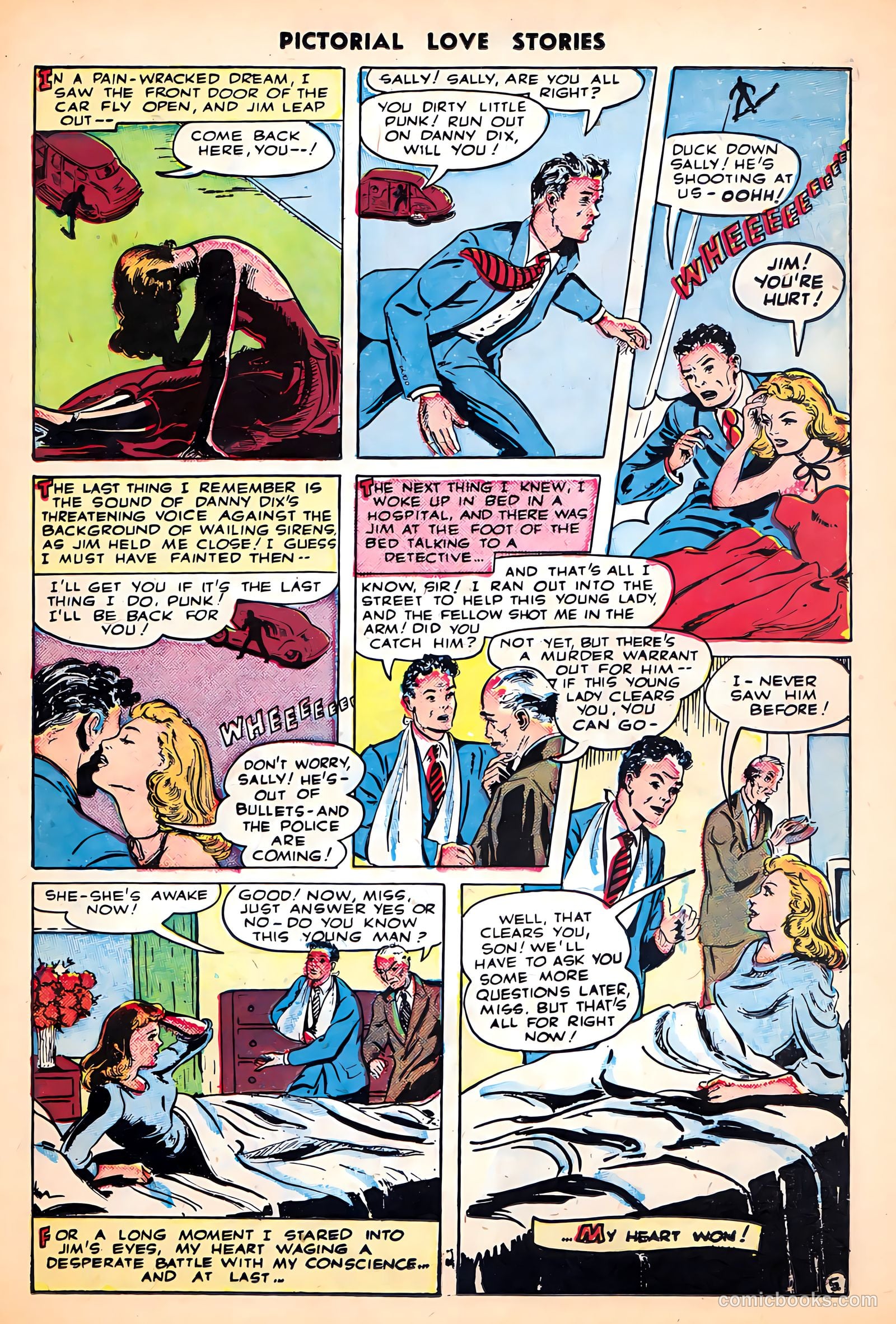 Pictorial Love Stories #23 (1950) — page 23 of 36
