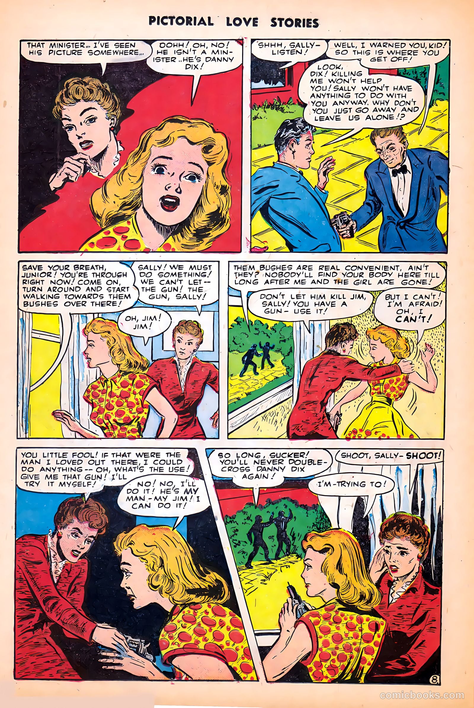 Pictorial Love Stories #23 (1950) — page 26 of 36