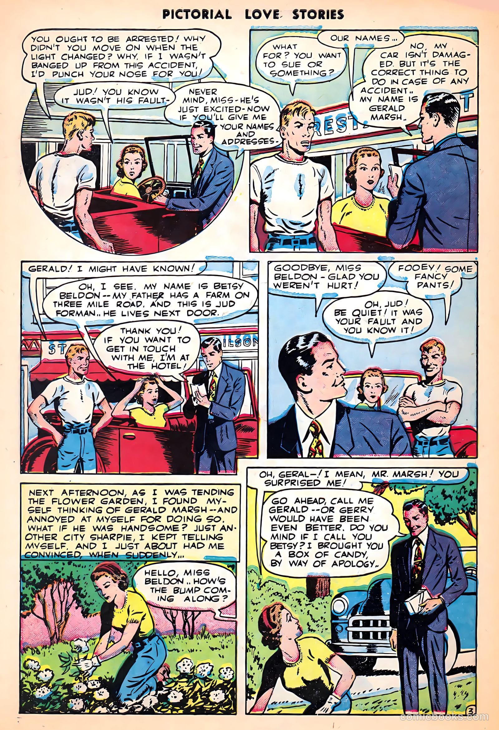 Pictorial Love Stories #23 (1950) — page 30 of 36