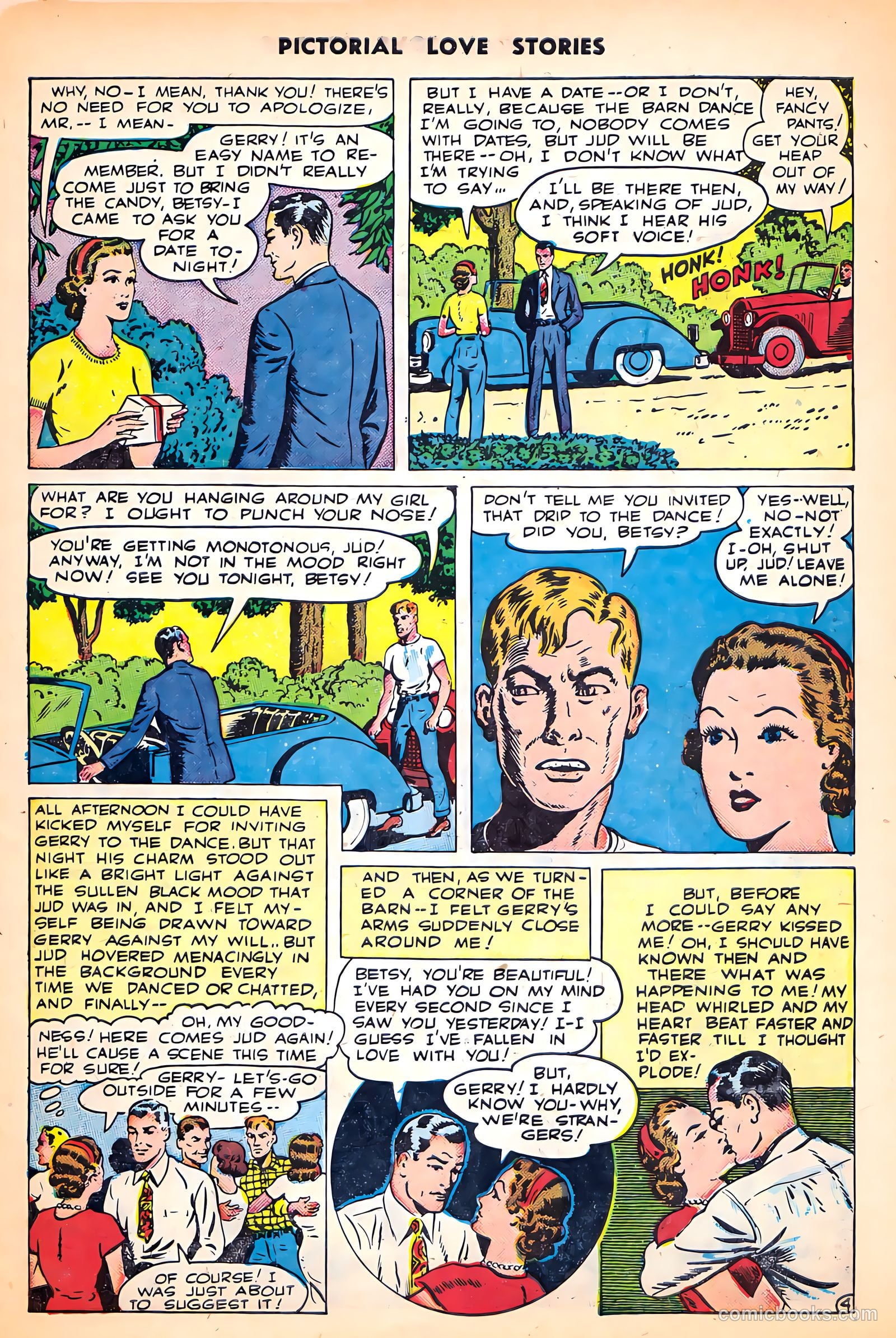 Pictorial Love Stories #23 (1950) — page 31 of 36