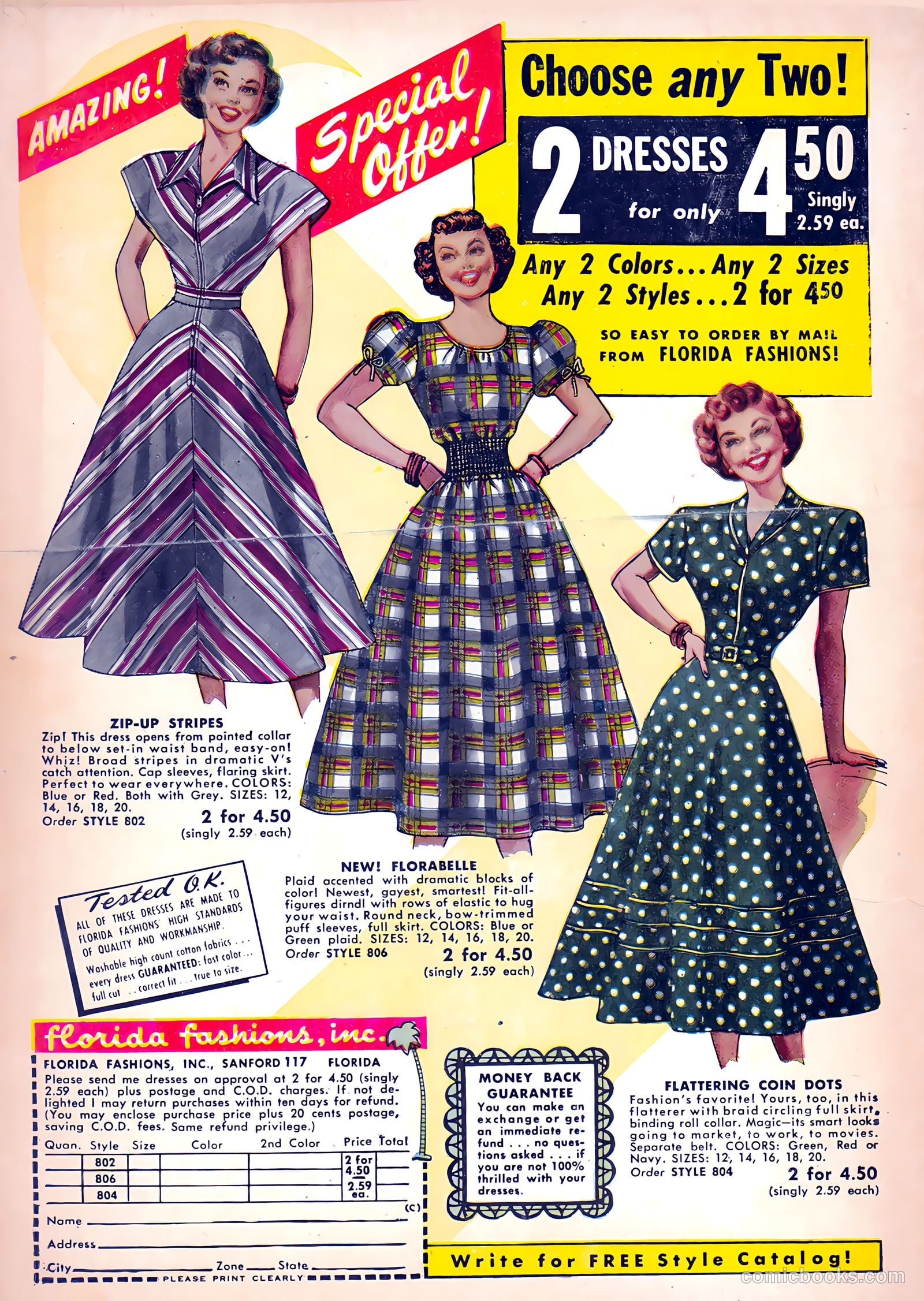 Pictorial Love Stories #23 (1950) — page 36 of 36
