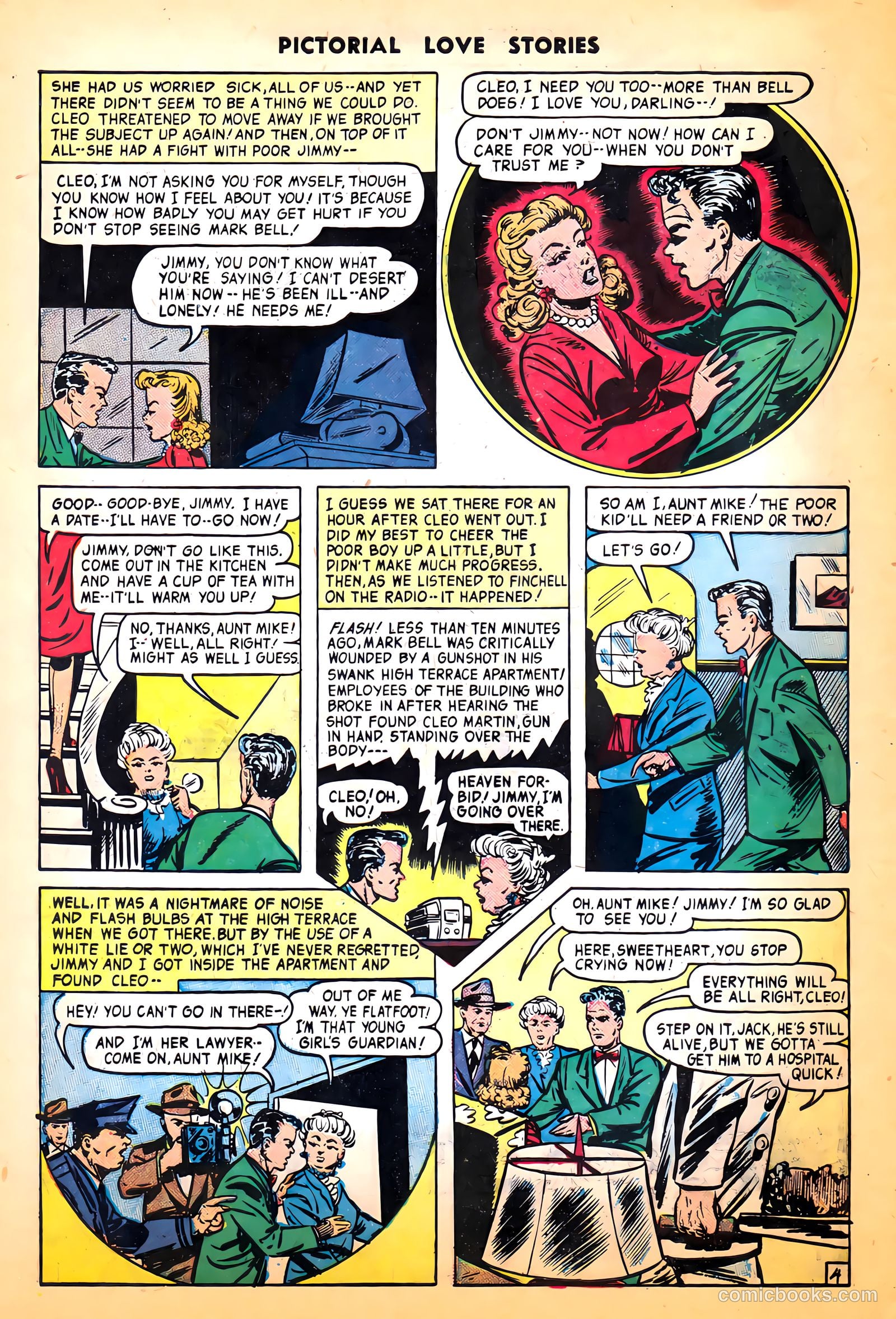 Pictorial Love Stories #24 (1950) — page 6 of 37